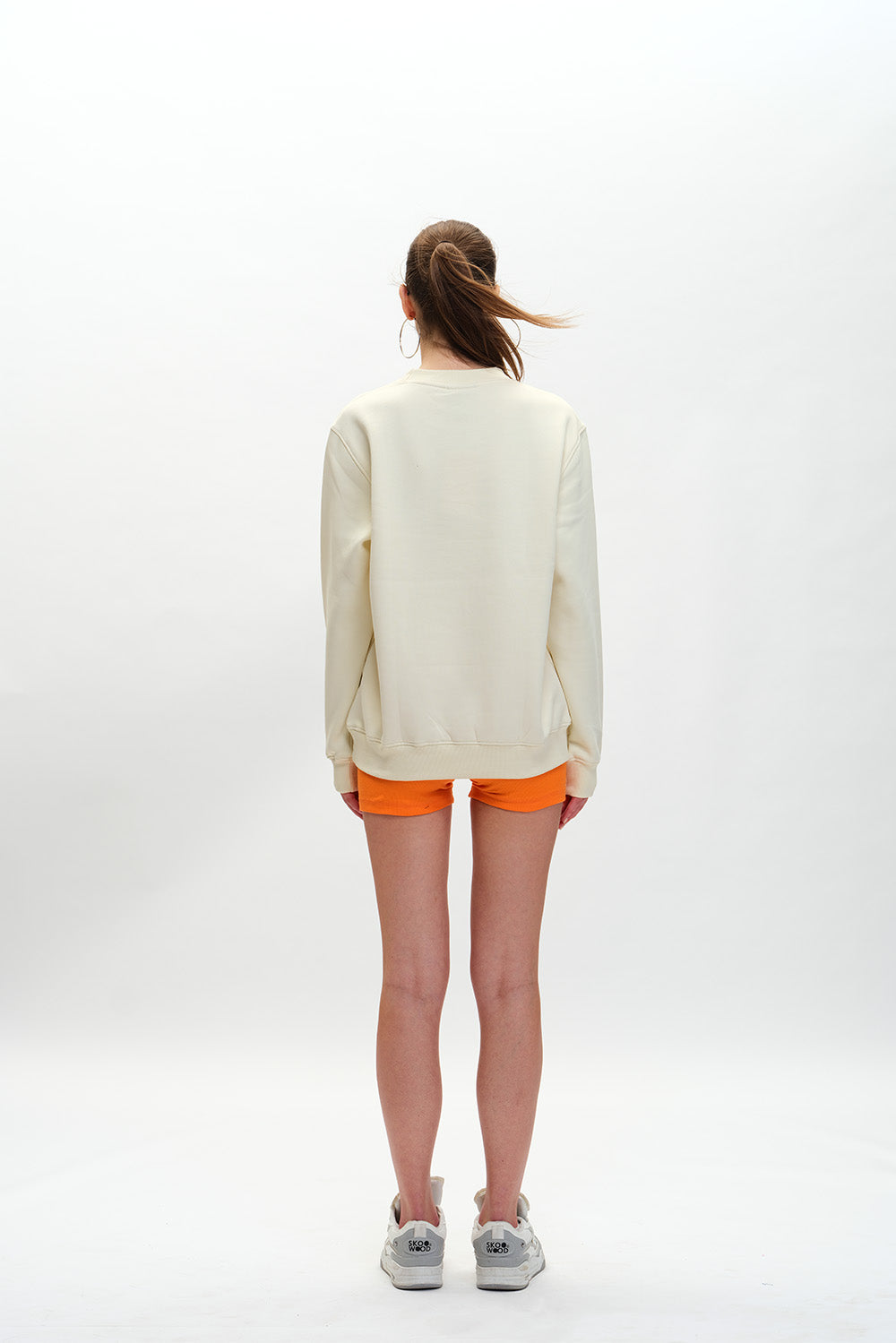 Off White SpongeBob Sweatshirt - BonkersCorner