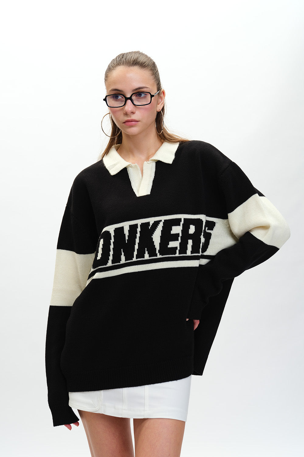 Signature Full Sleeves Knitted Polo - BonkersCorner