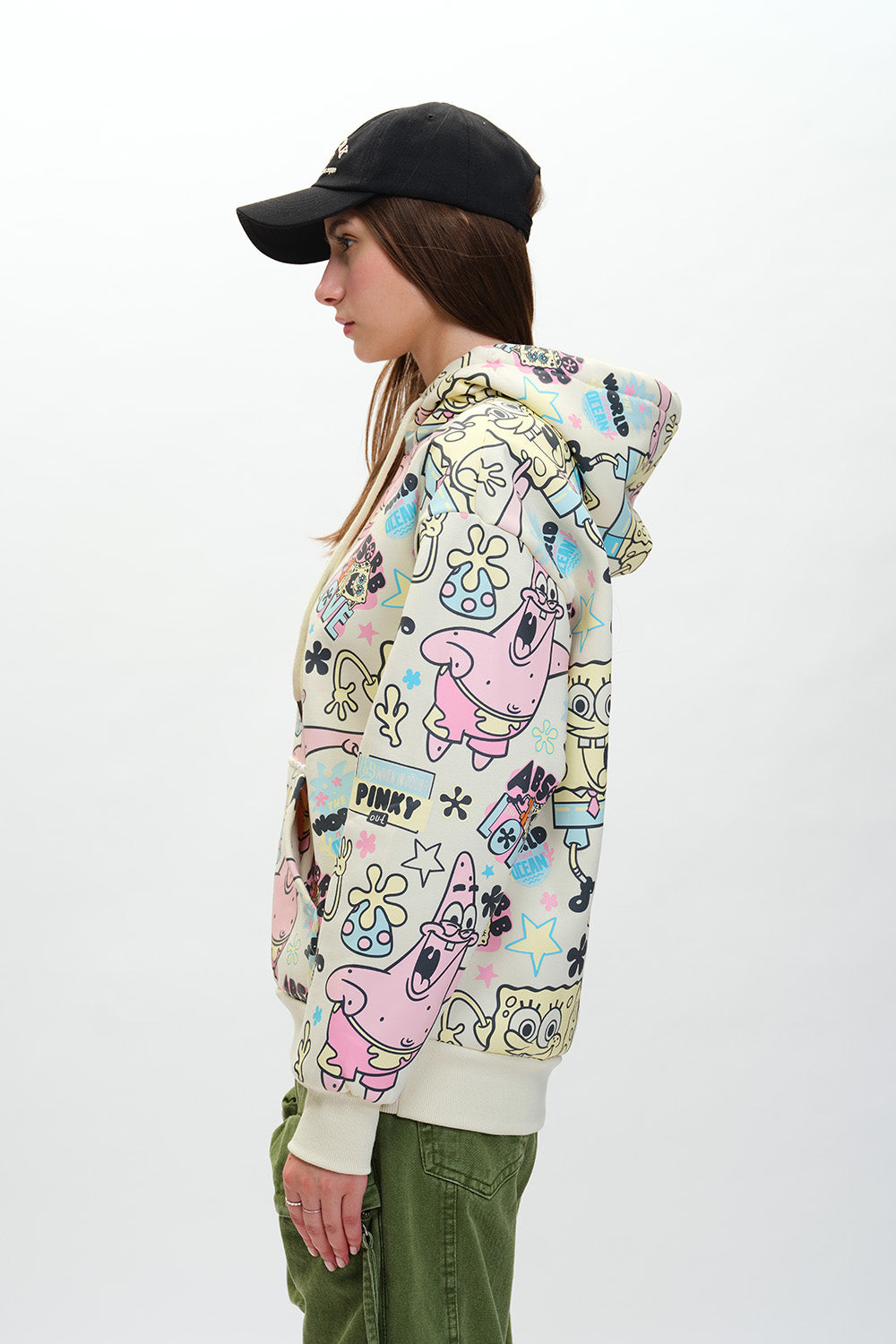 SpongeBob All Over Hoodie - BonkersCorner