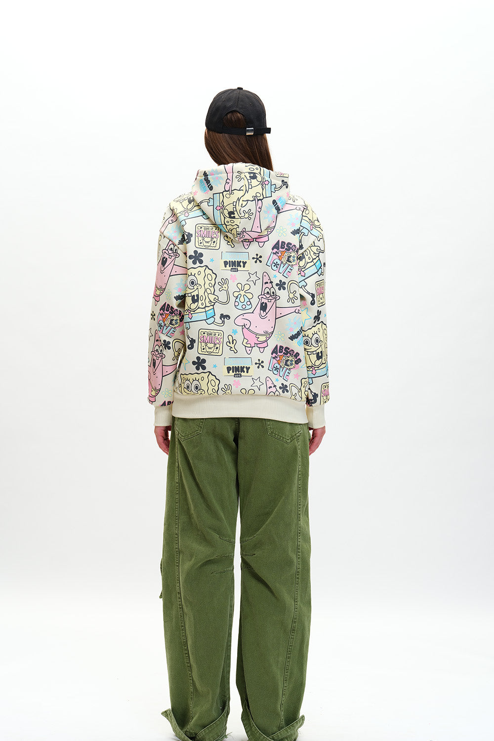 SpongeBob All Over Hoodie - BonkersCorner