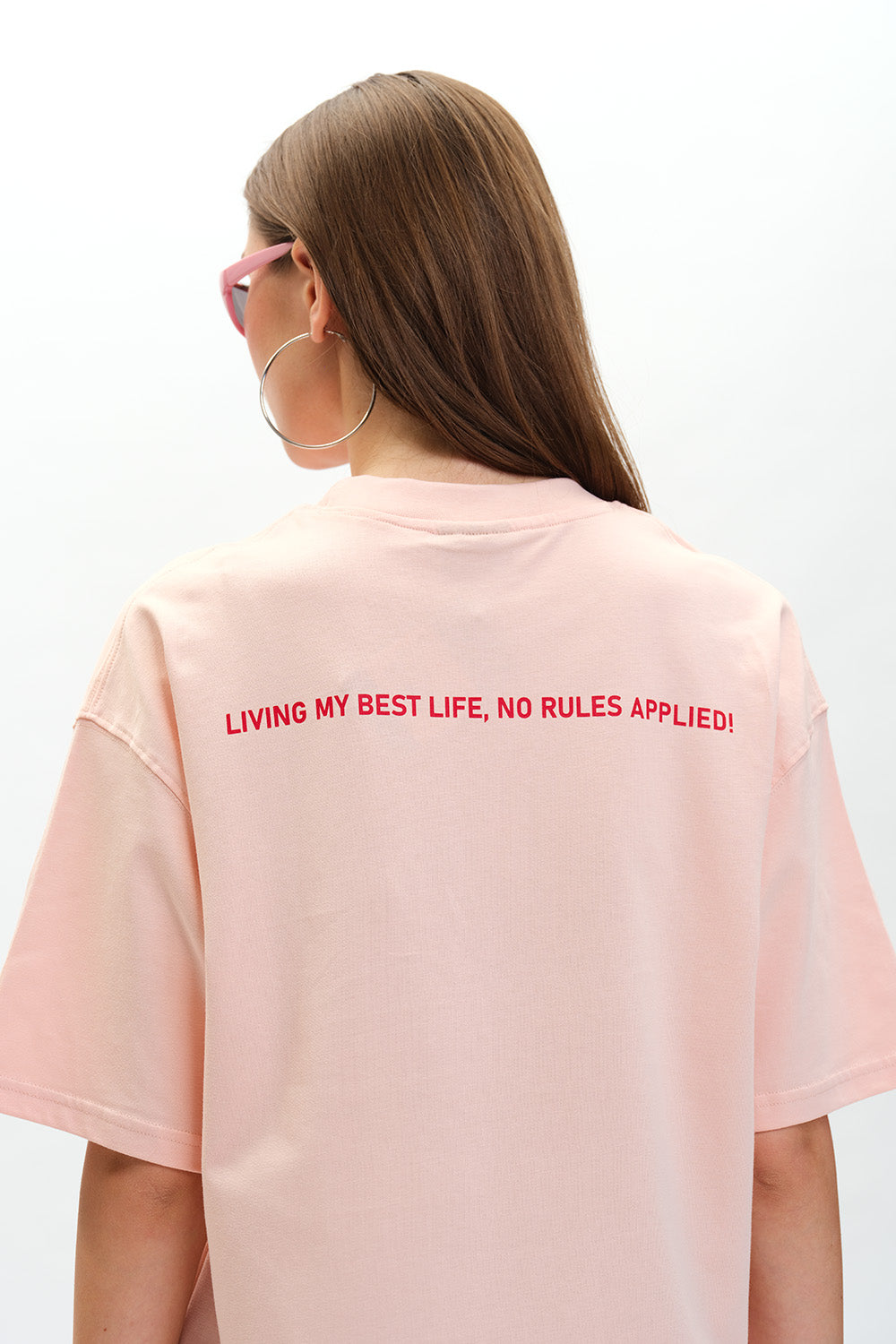 Wild-In Embroidered Premium Oversized T-shirt - BonkersCorner