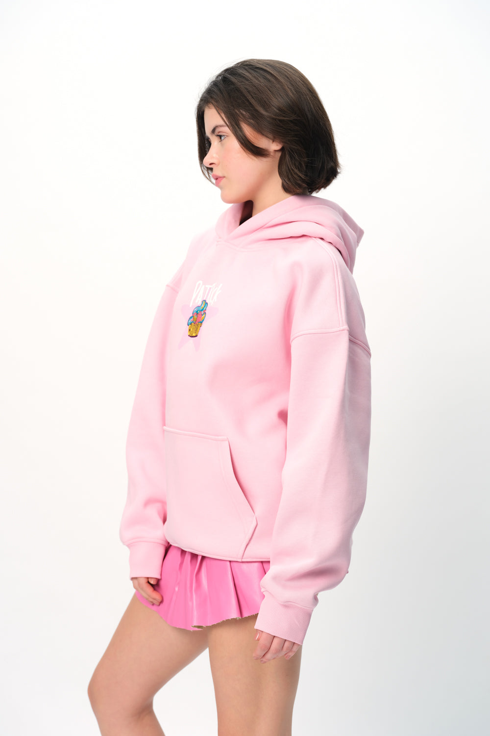 Patrick Cupcake Pink Hoodie - BonkersCorner