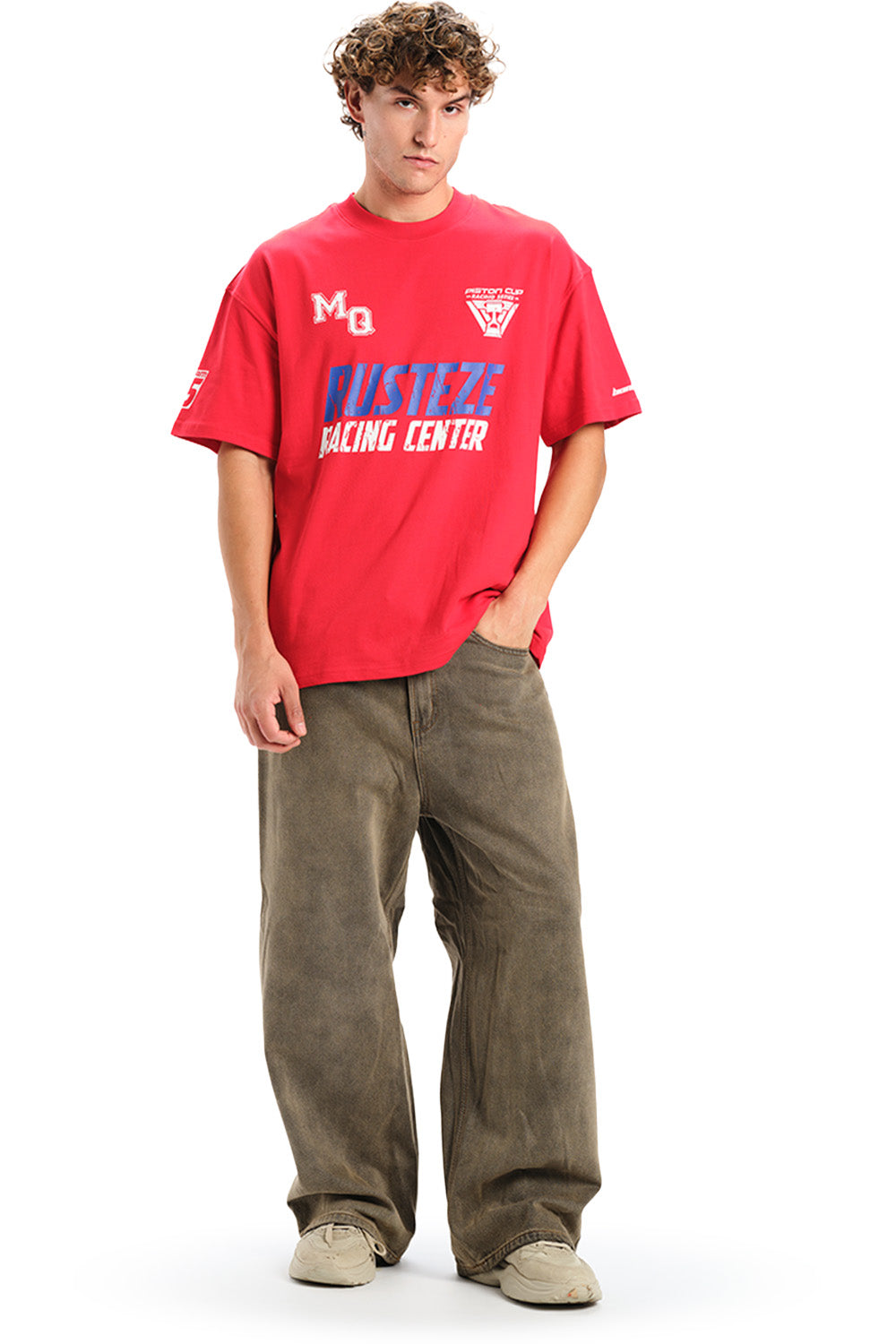Race Ready Oversized T-shirt - BonkersCorner