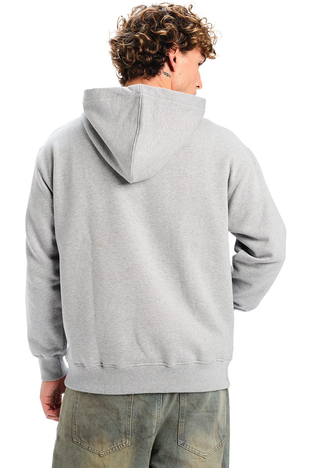 Signature Grey Melange Hoodie - BonkersCorner