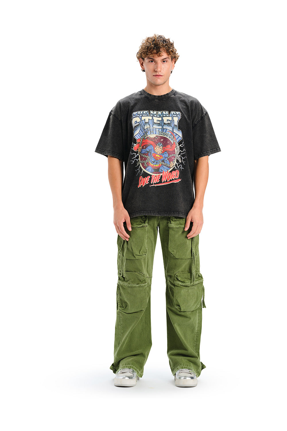 Steel Savior Oversized T-shirt - BonkersCorner