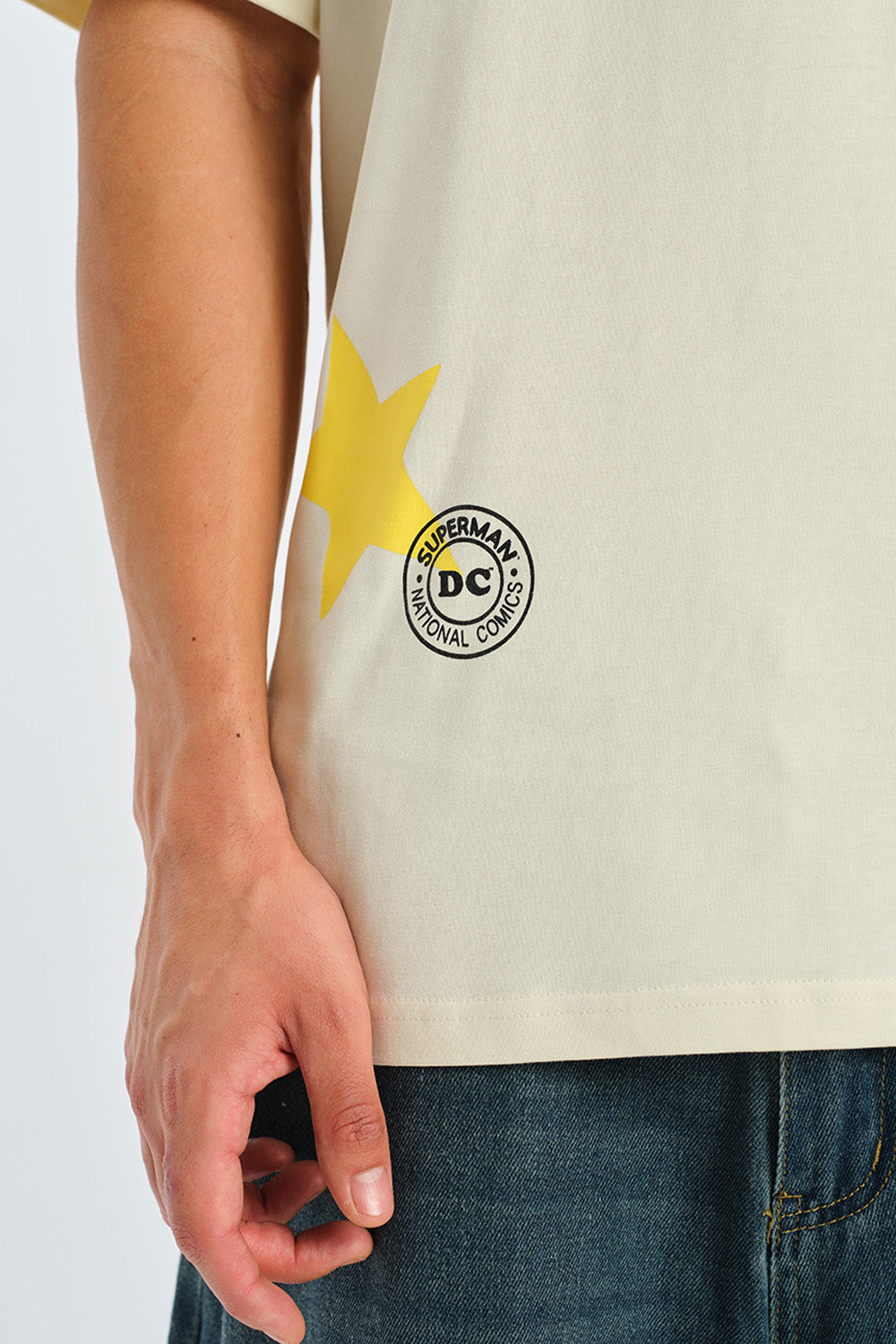 Superman Retro Comic Oversized T-shirt - BonkersCorner