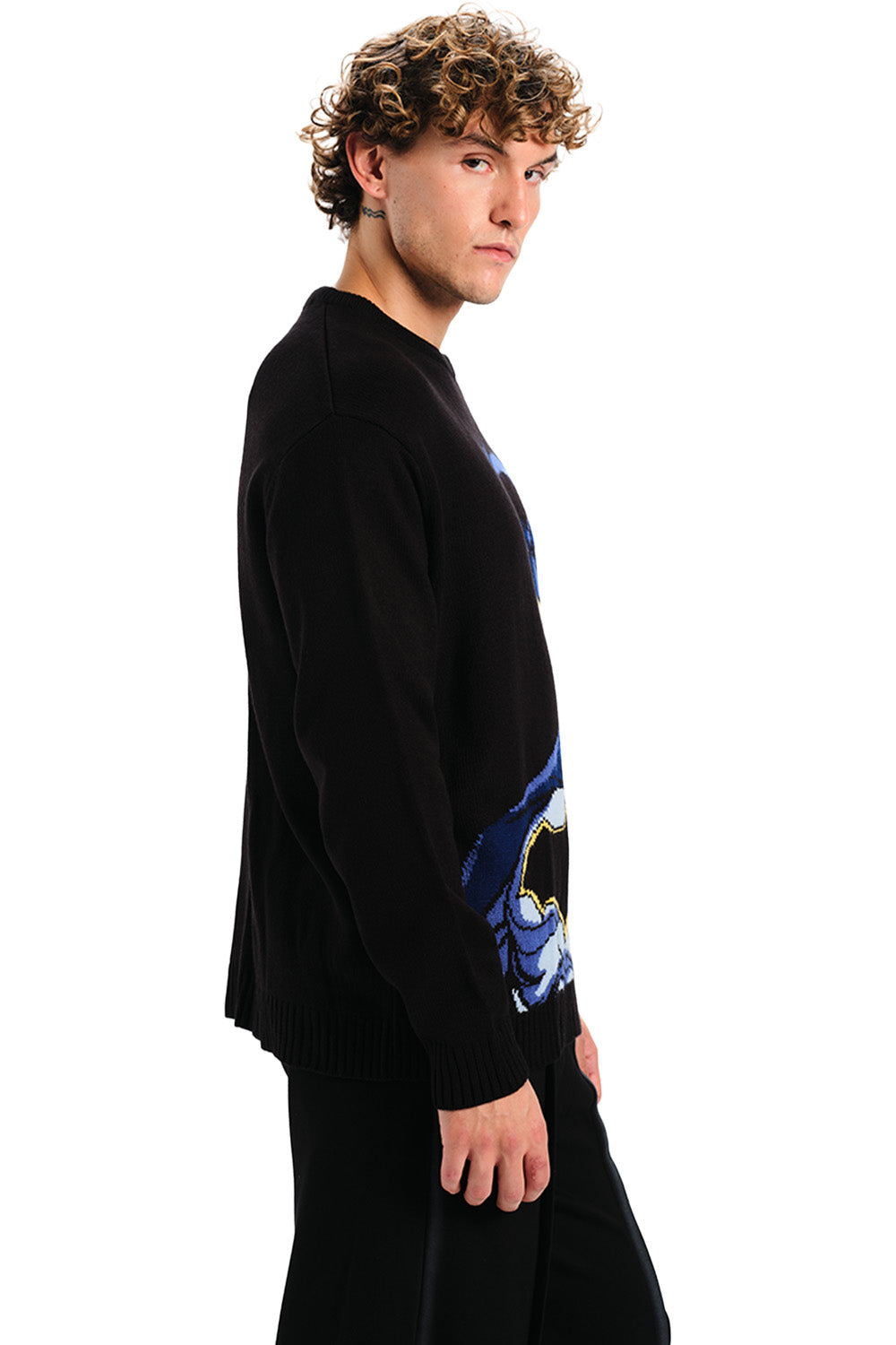 Vintage Batman Premium Knit Jumper - BonkersCorner