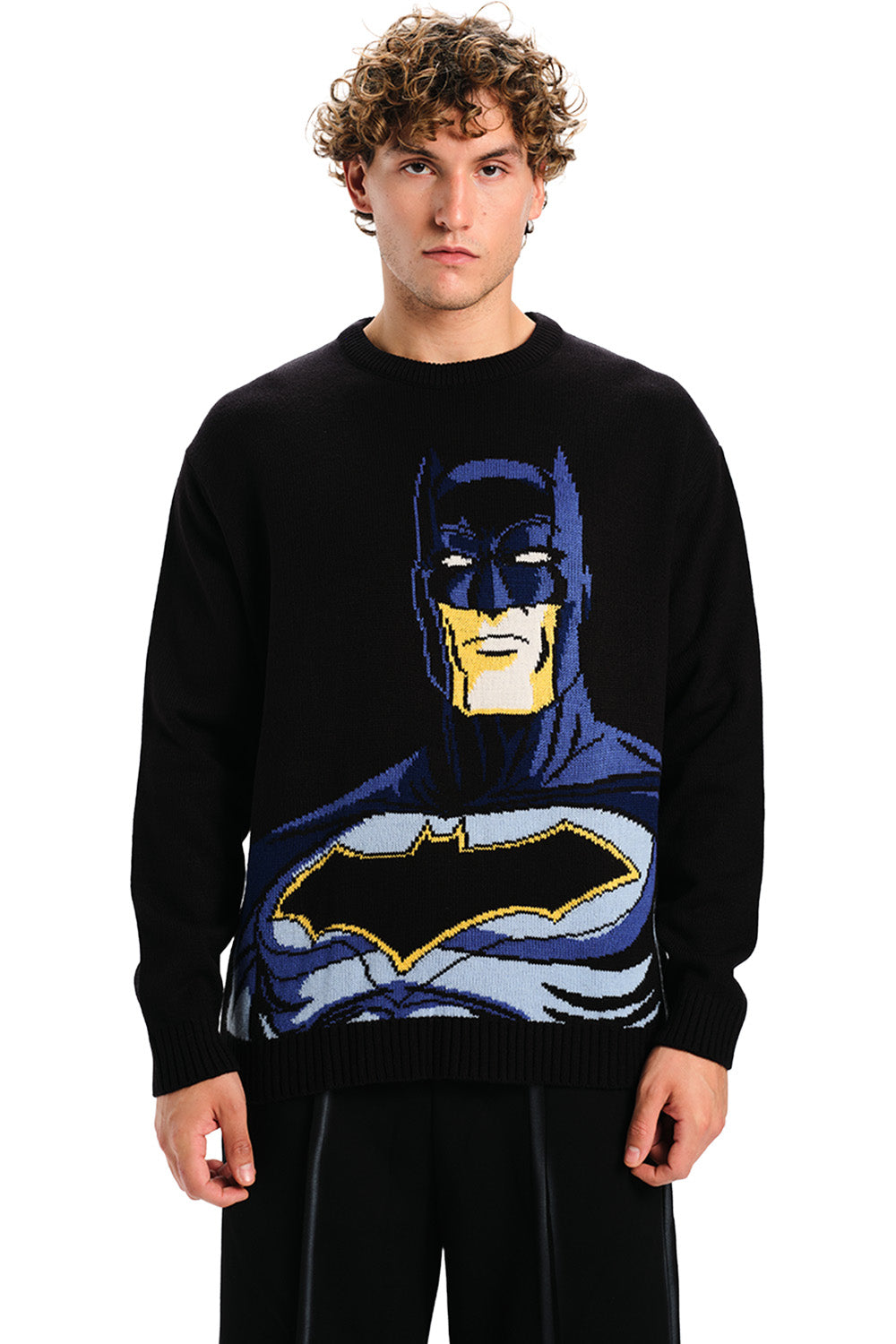 Vintage Batman Premium Knit Jumper - BonkersCorner
