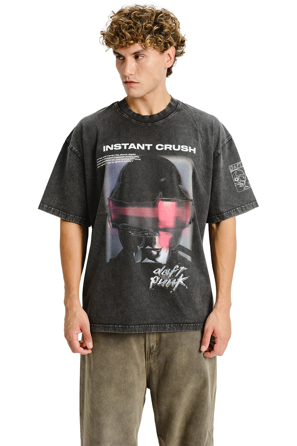 Daft Punk Instant Crush Oversized T-shirt - BonkersCorner