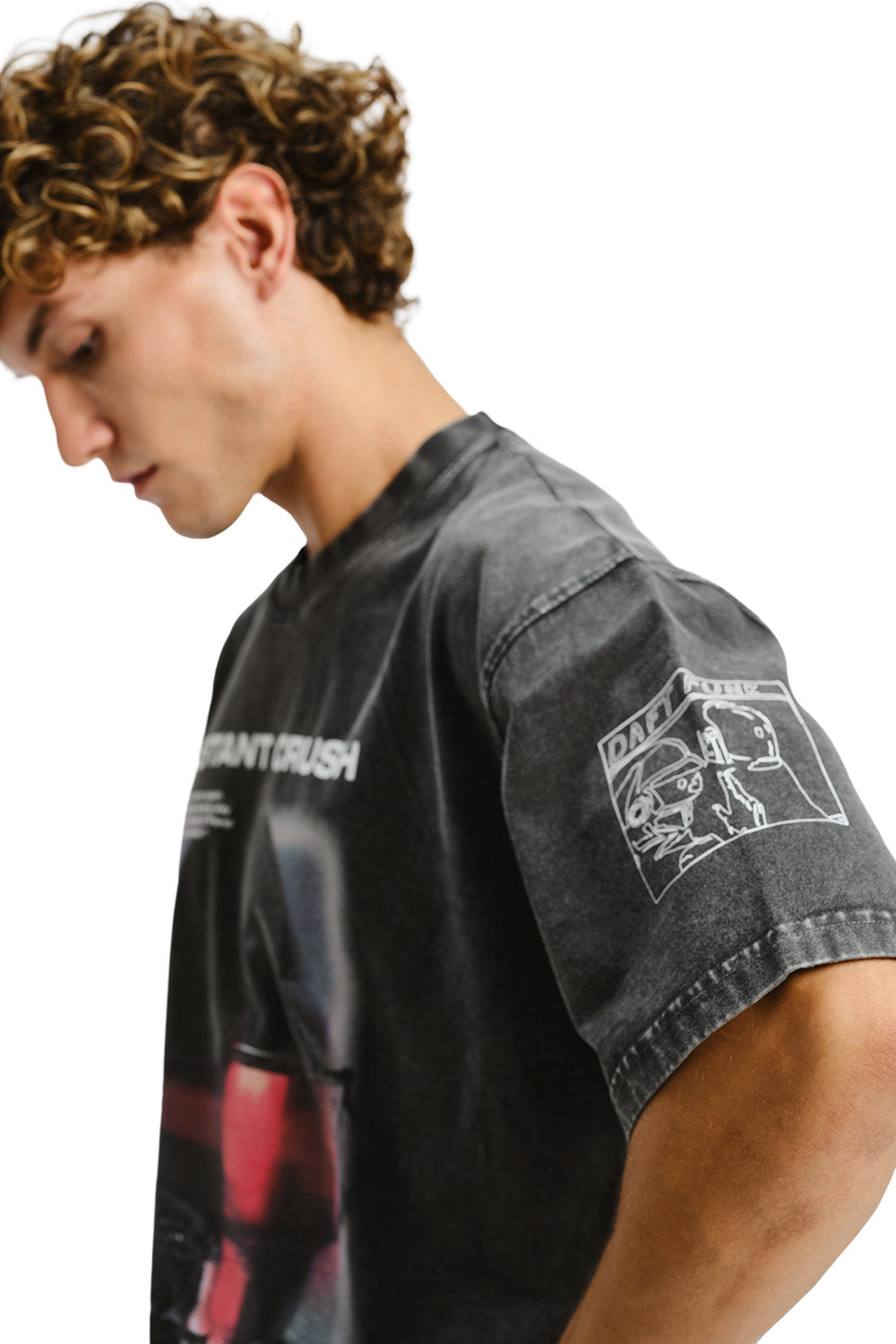 Daft Punk Instant Crush Oversized T-shirt - BonkersCorner