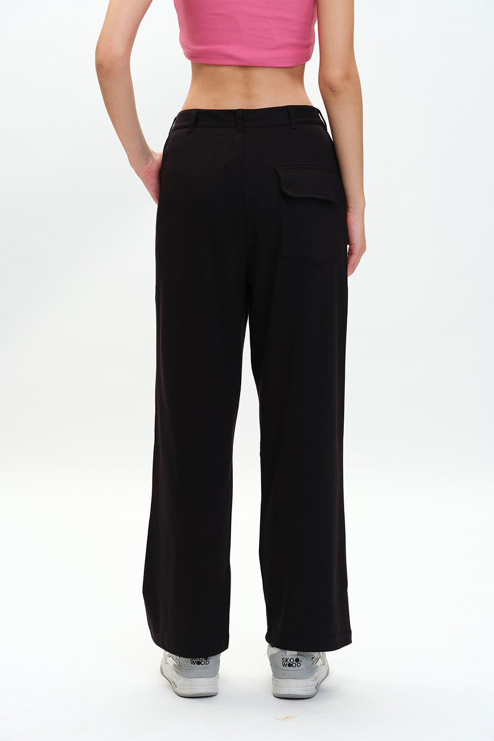 Black Loose Fit Trousers - BonkersCorner