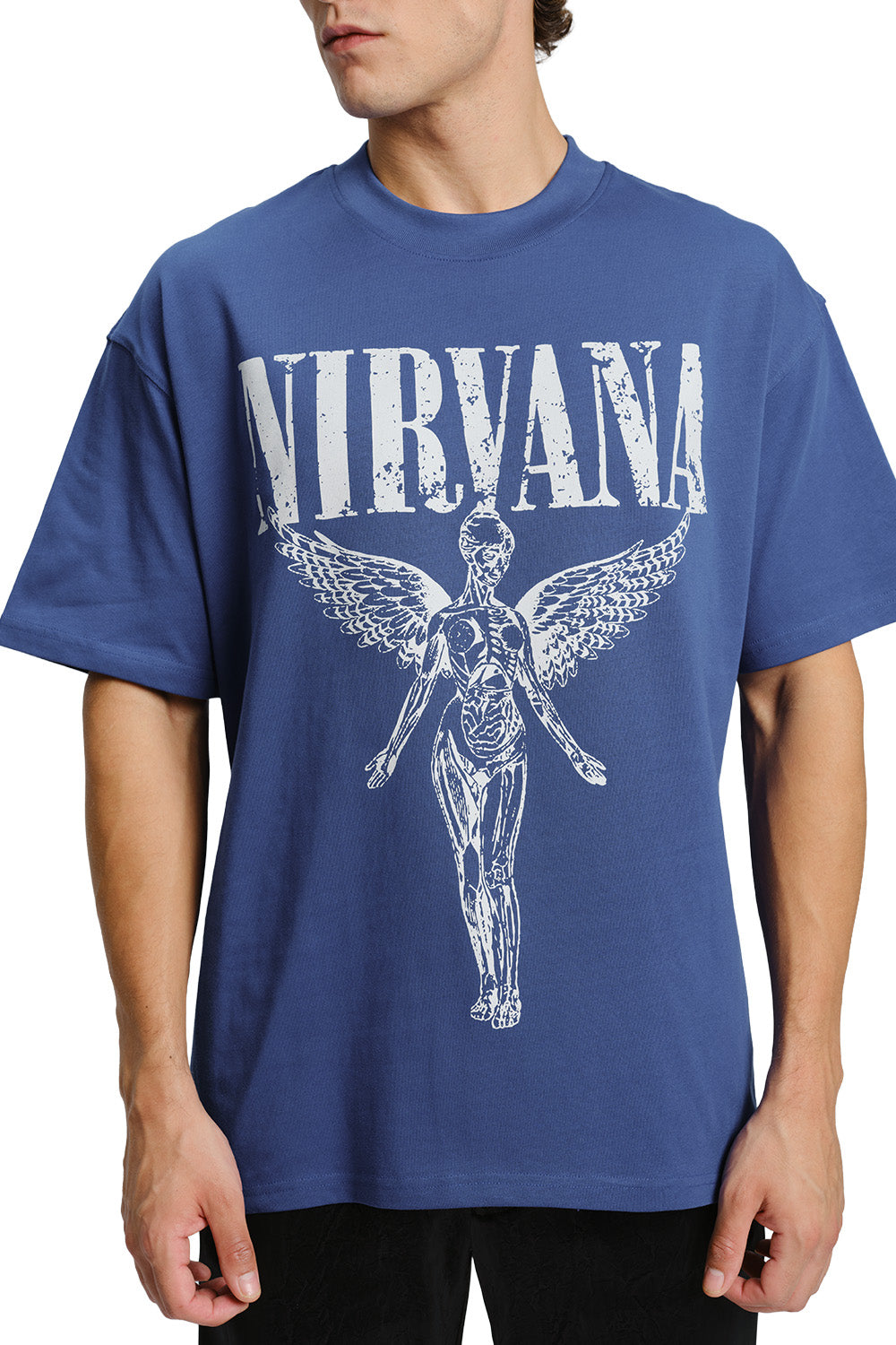 Blue Nirvana Oversized T-shirt - BonkersCorner