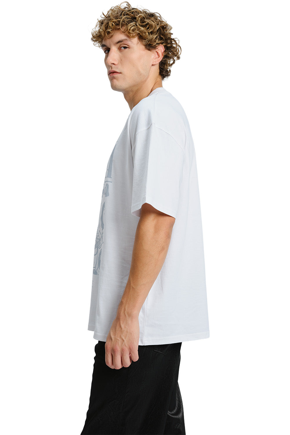 Come As You Are White Oversized T-shirt - BonkersCorner