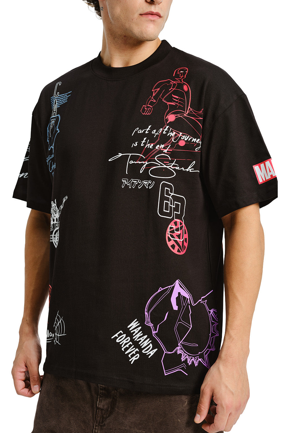 Marvel Assemble Oversized T-shirt - BonkersCorner