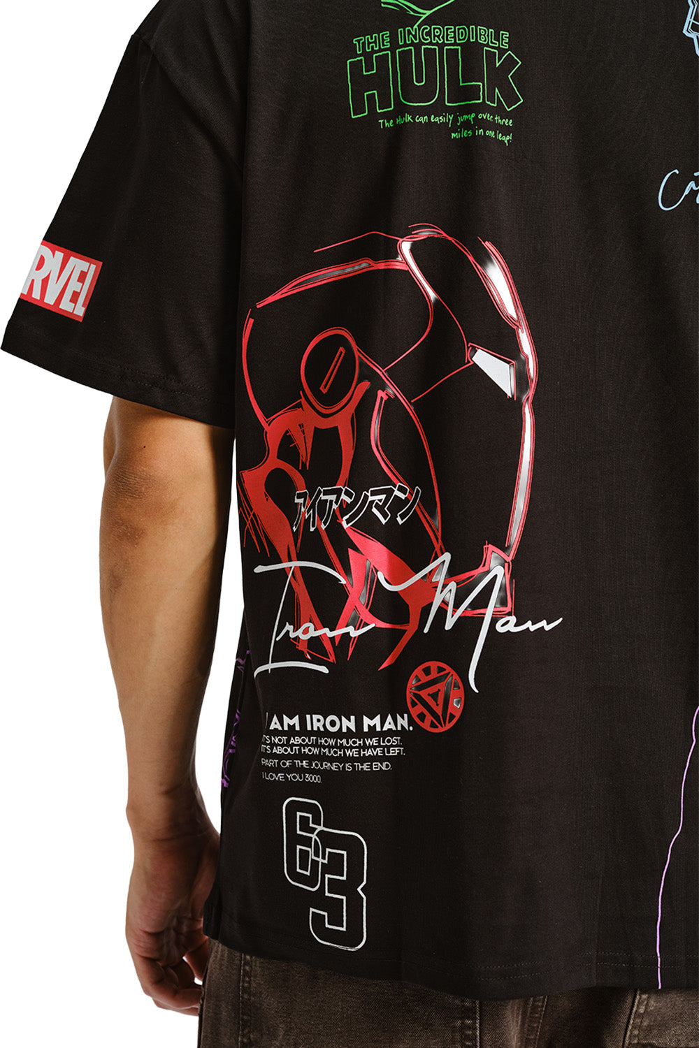 Marvel Assemble Oversized T-shirt - BonkersCorner