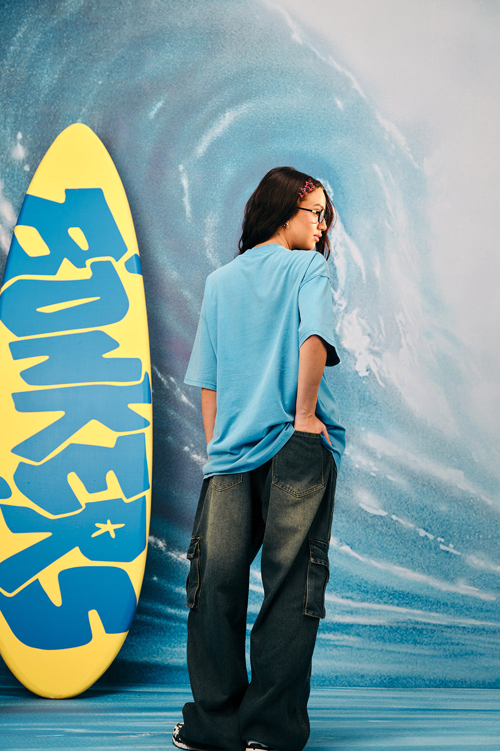 Old School Stitch Oversized T-Shirt - BonkersCorner