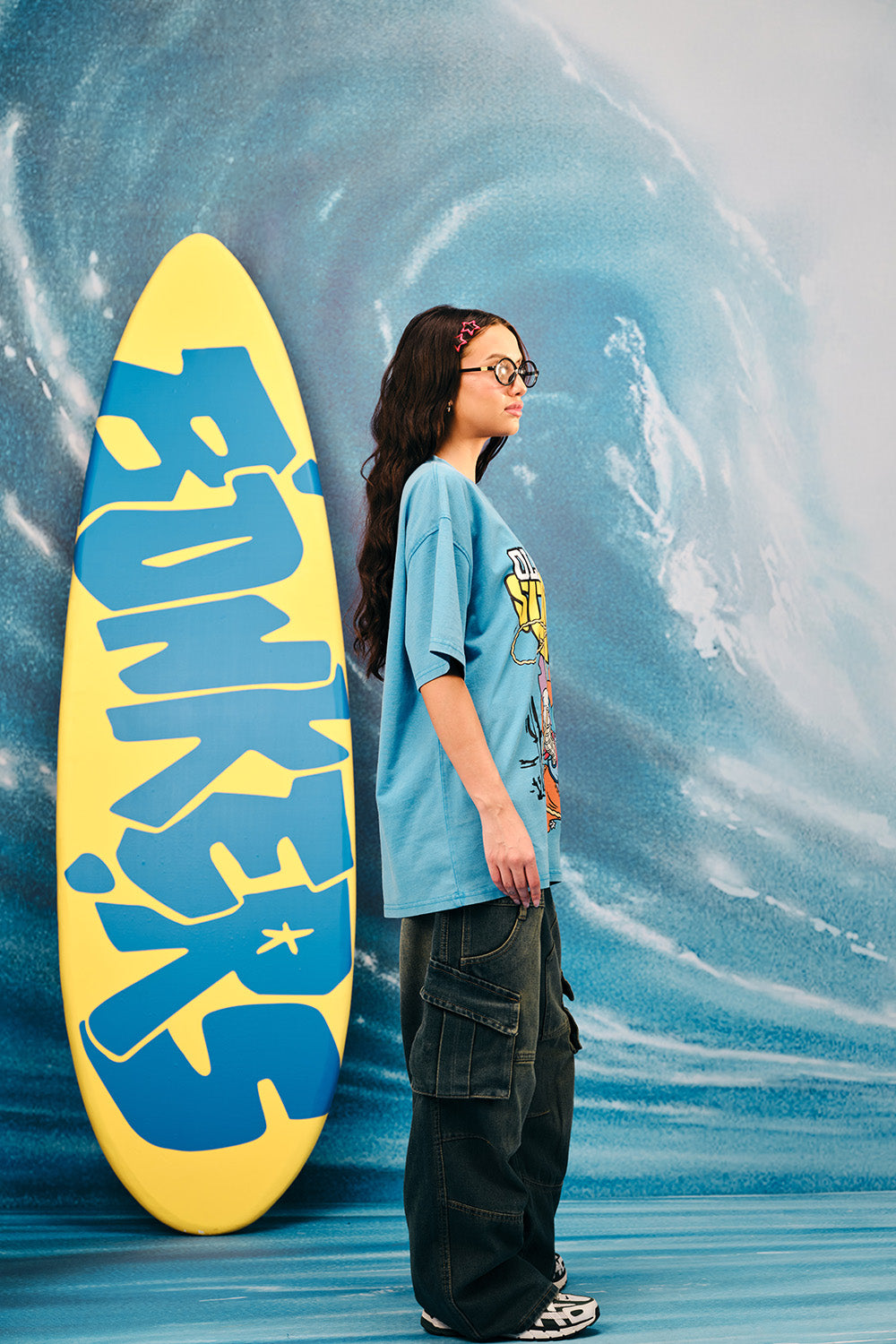 Old School Stitch Oversized T-Shirt - BonkersCorner