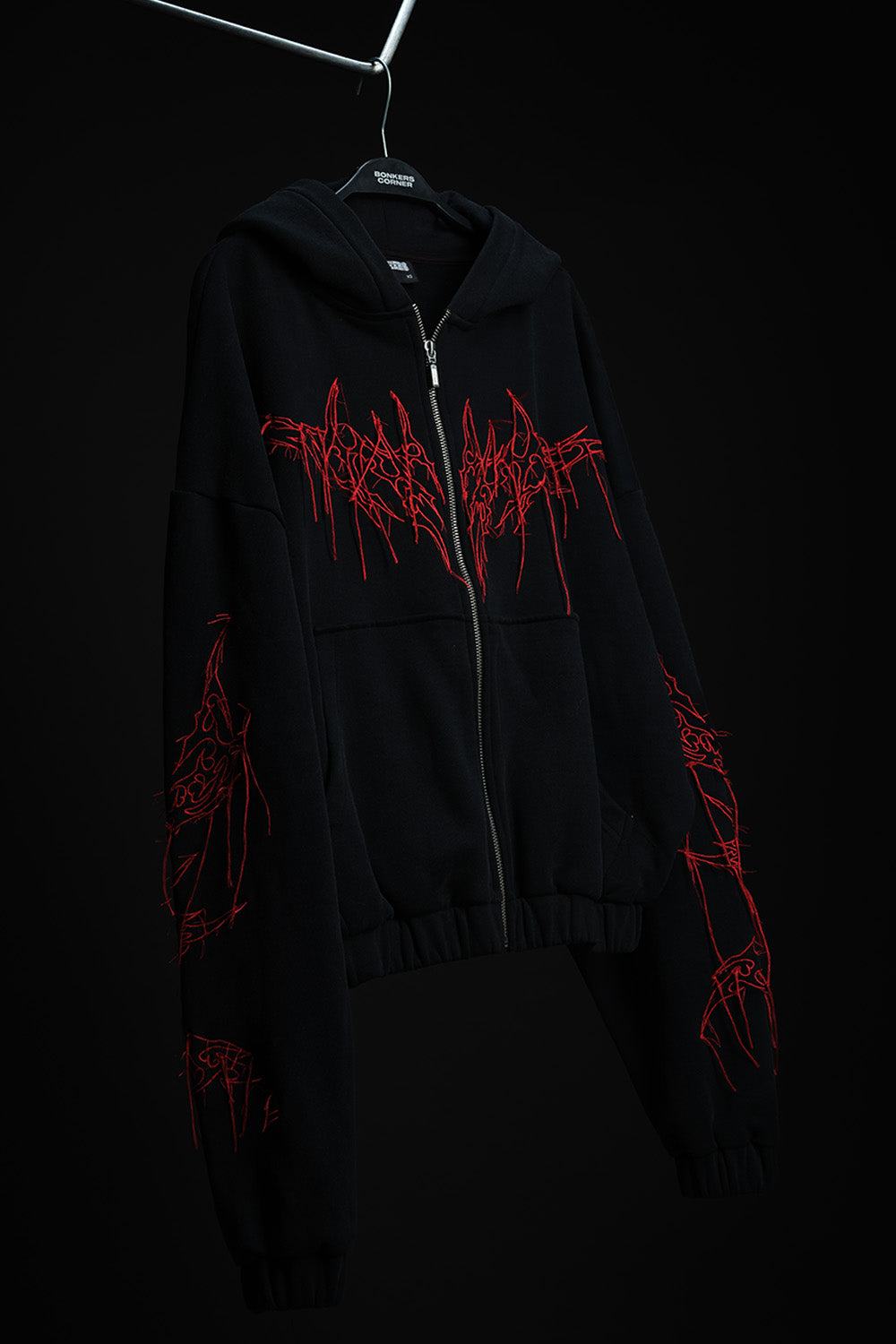 Fangline Zipper Jacket - BonkersCorner