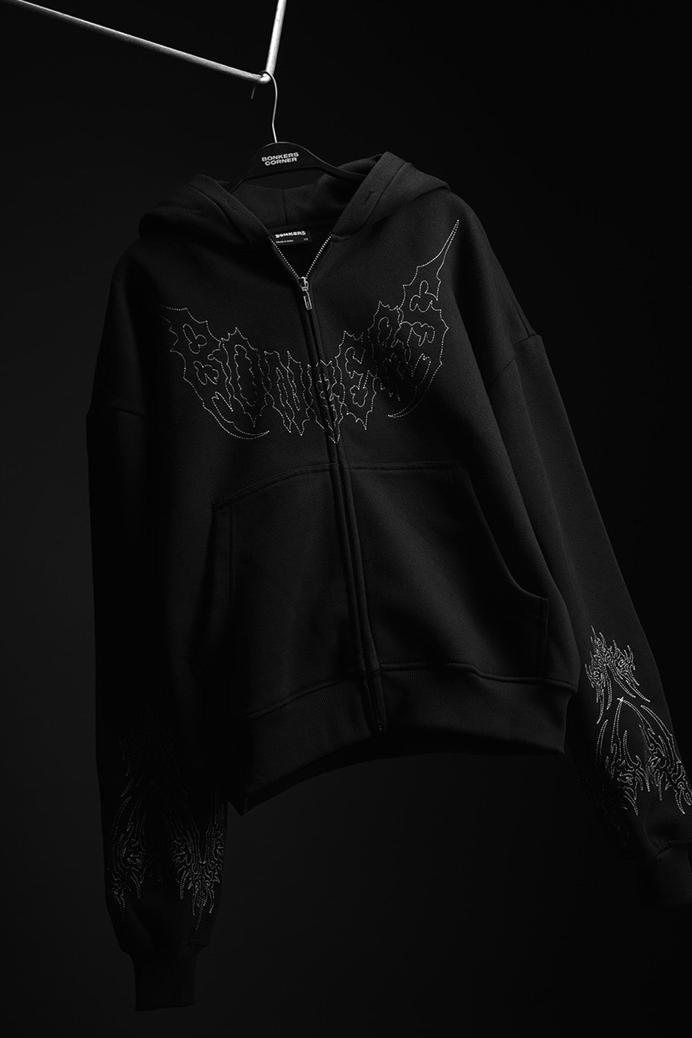 Static Burn Zipper Jacket - BonkersCorner