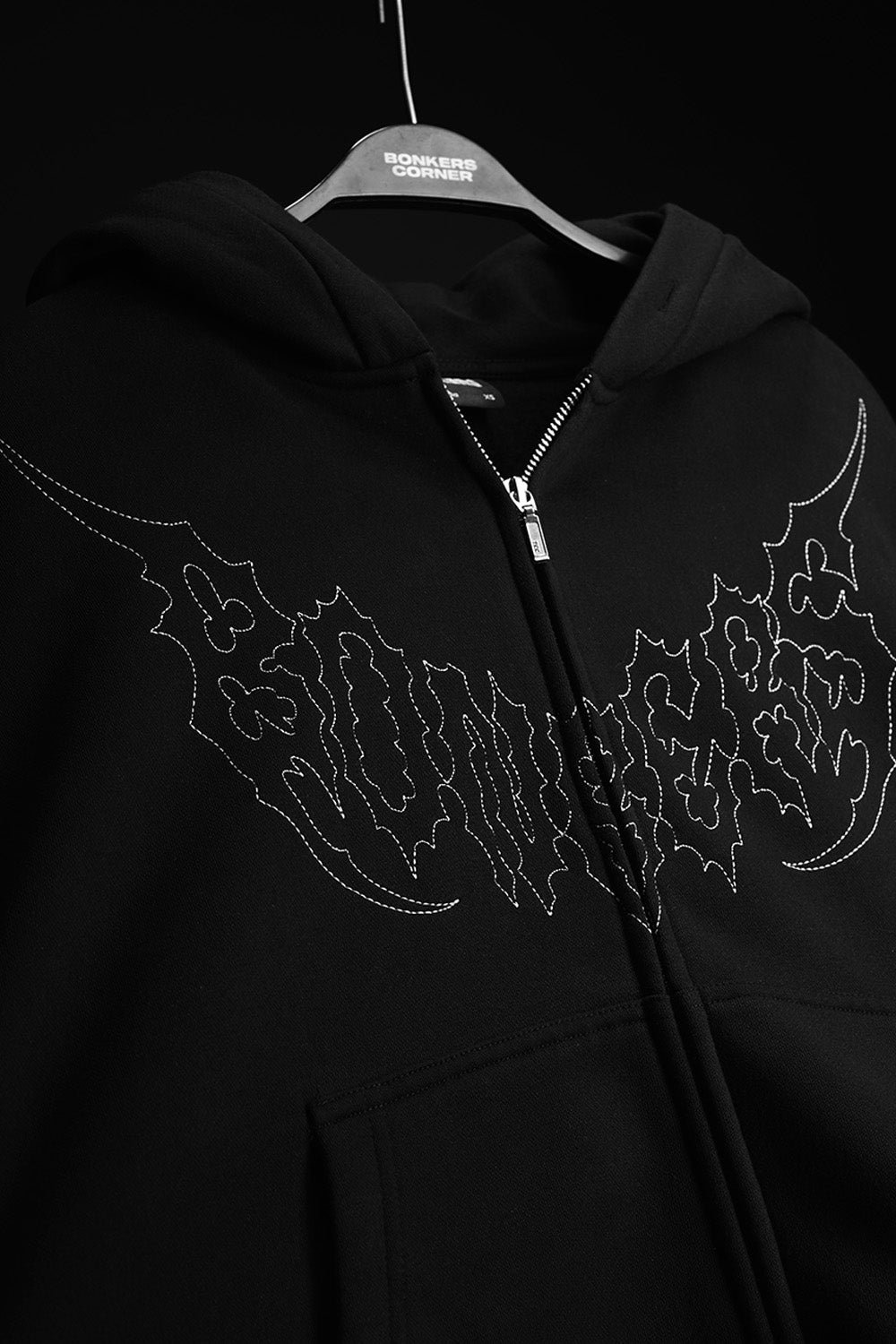 Static Burn Zipper Jacket - BonkersCorner