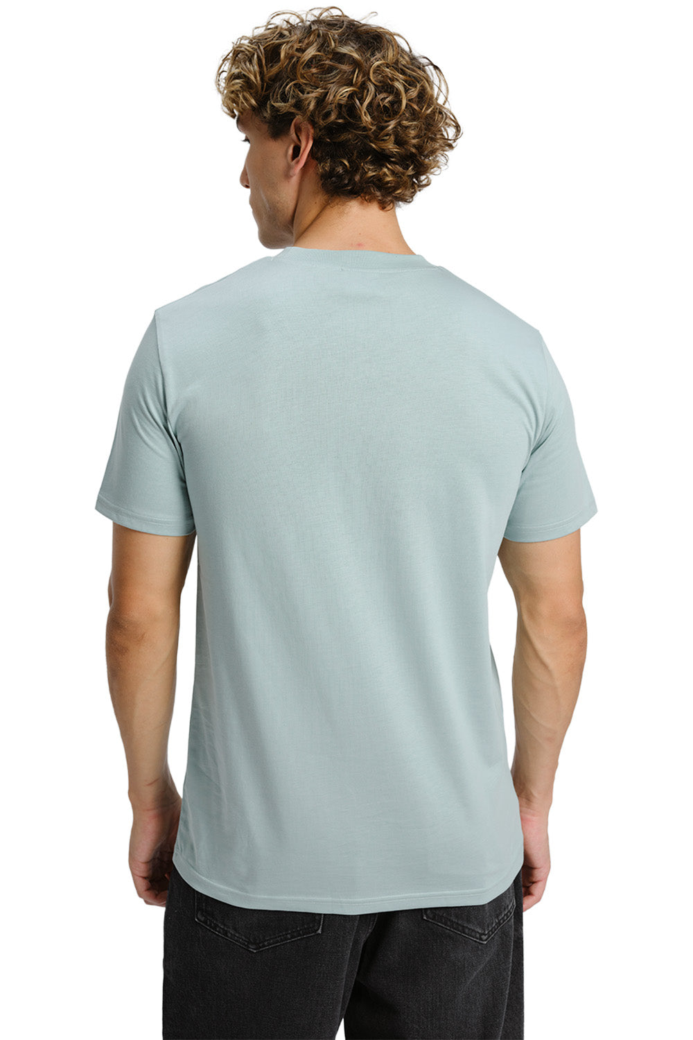 Sage Green Supima Regular Fit T-shirt - BonkersCorner