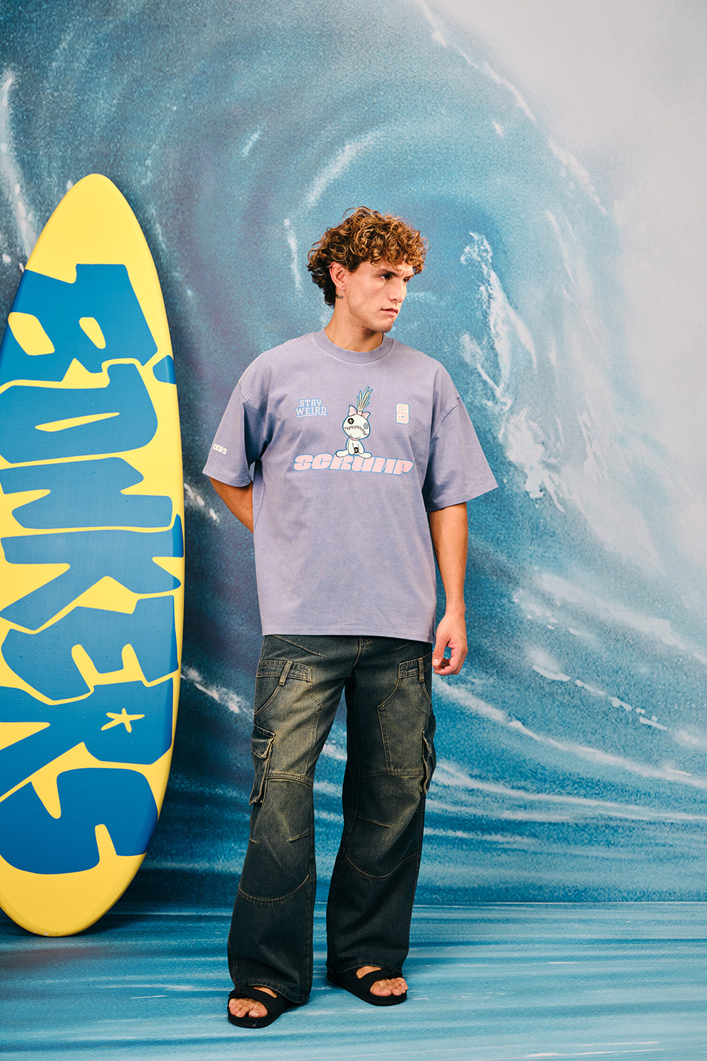 Stay Weird Oversized T-shirt - BonkersCorner