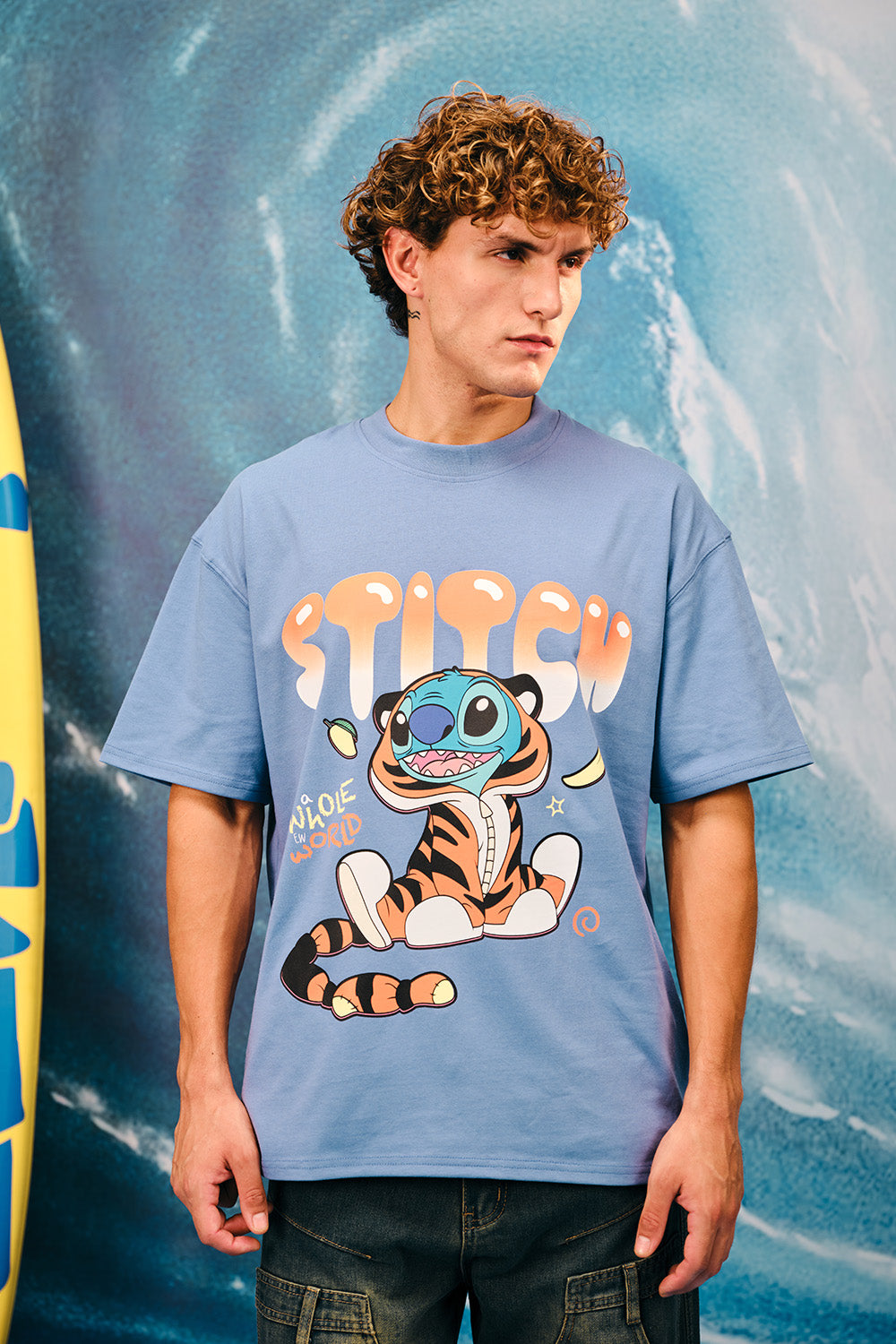 Stitch Safari Oversized T-shirt - BonkersCorner