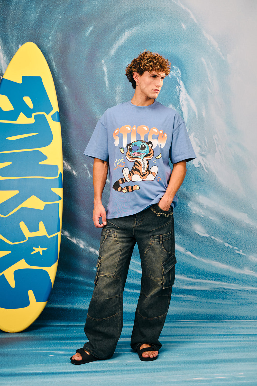 Stitch Safari Oversized T-shirt - BonkersCorner