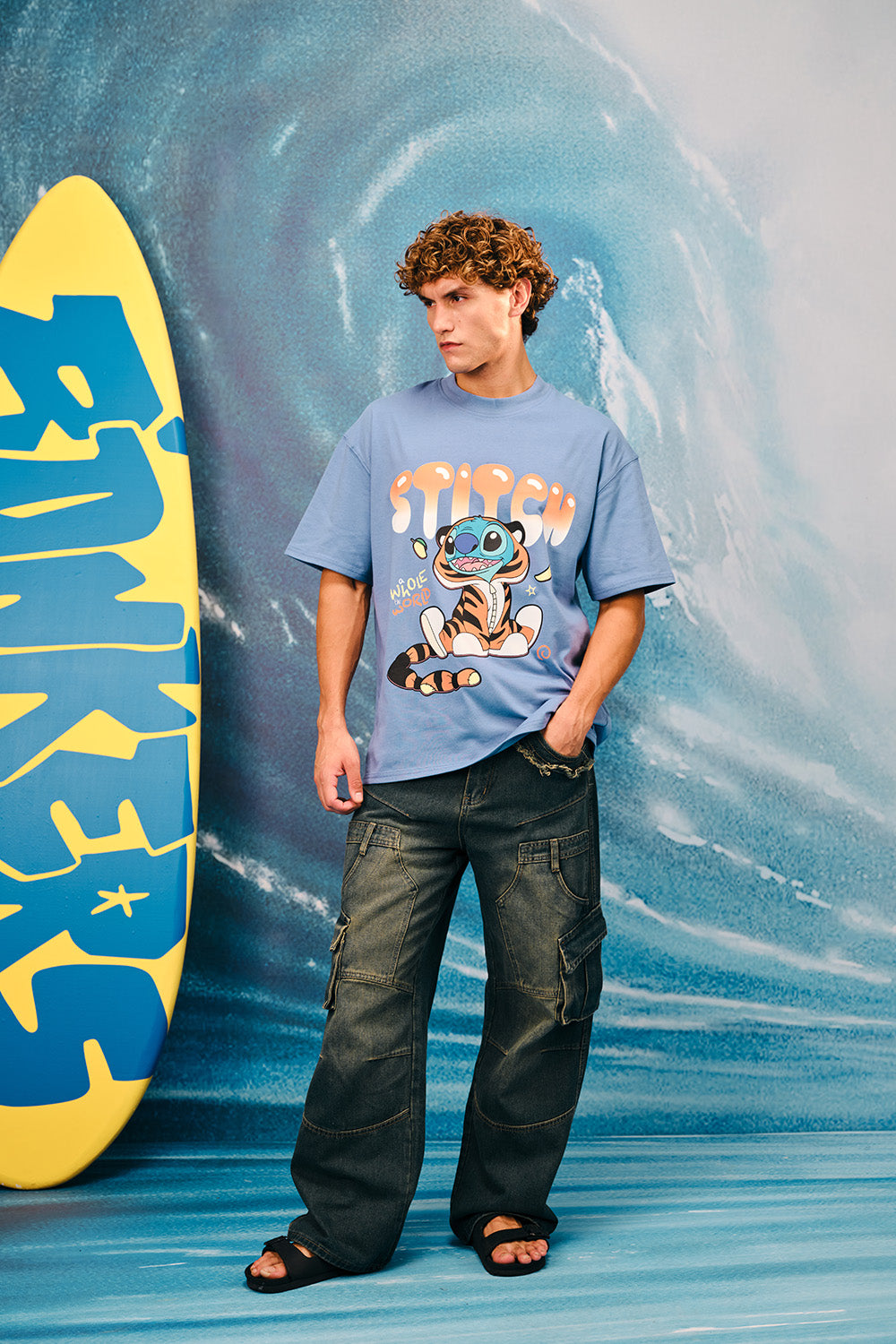 Stitch Safari Oversized T-shirt - BonkersCorner