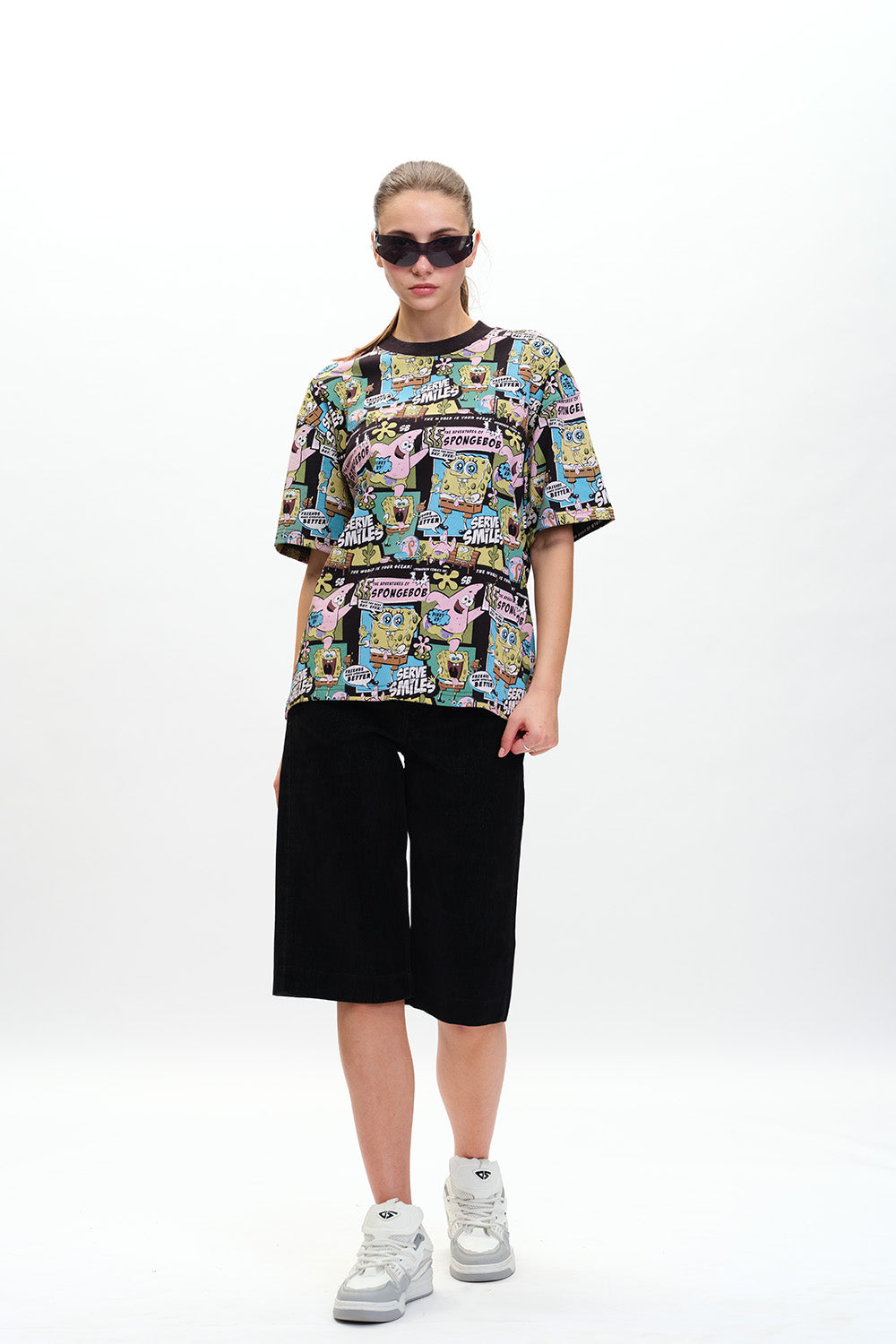 The Adventure Of SpongeBob Oversized T-shirt - BonkersCorner