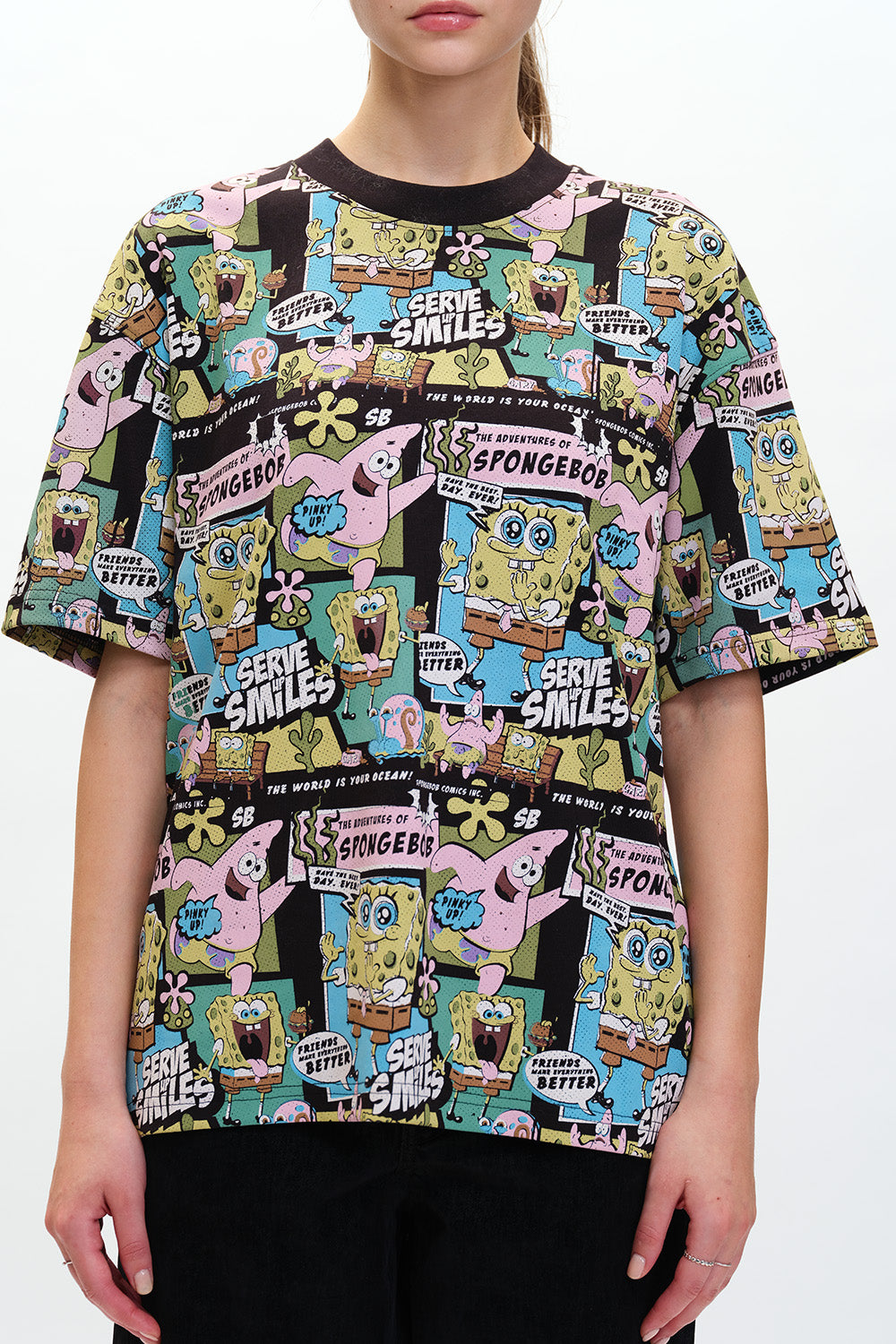 The Adventure Of SpongeBob Oversized T-shirt - BonkersCorner