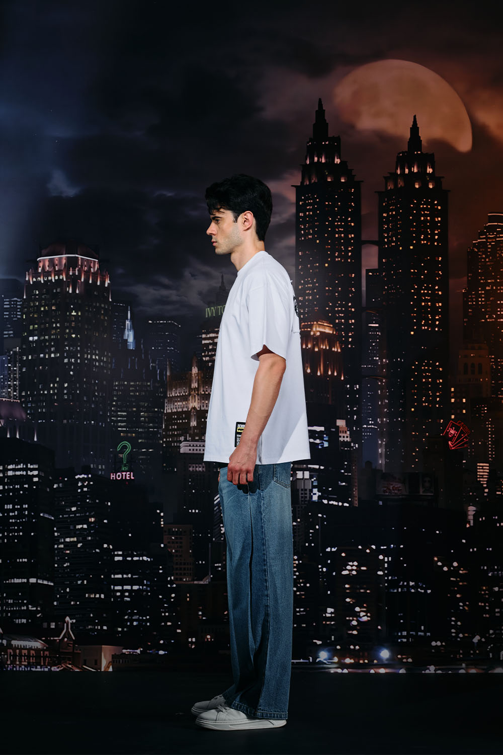 Batman Sonic Oversized T-shirt - BonkersCorner