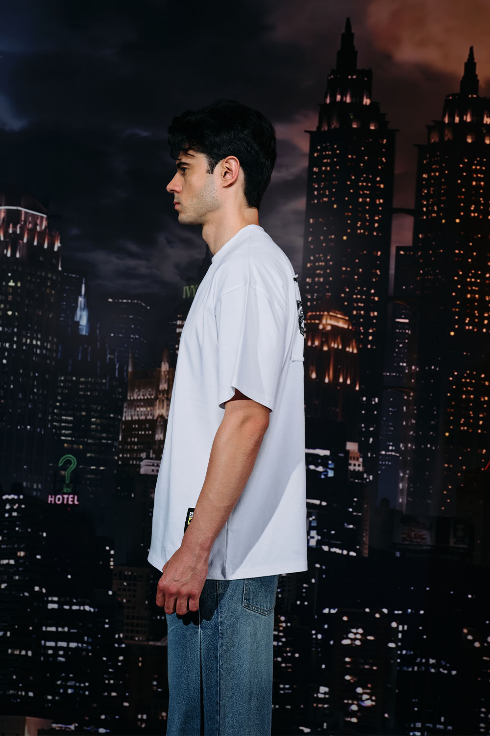 Batman Sonic Oversized T-shirt - BonkersCorner