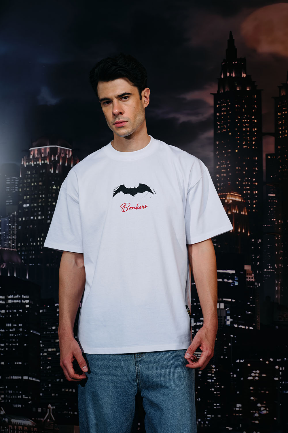 Batman Sonic Oversized T-shirt - BonkersCorner