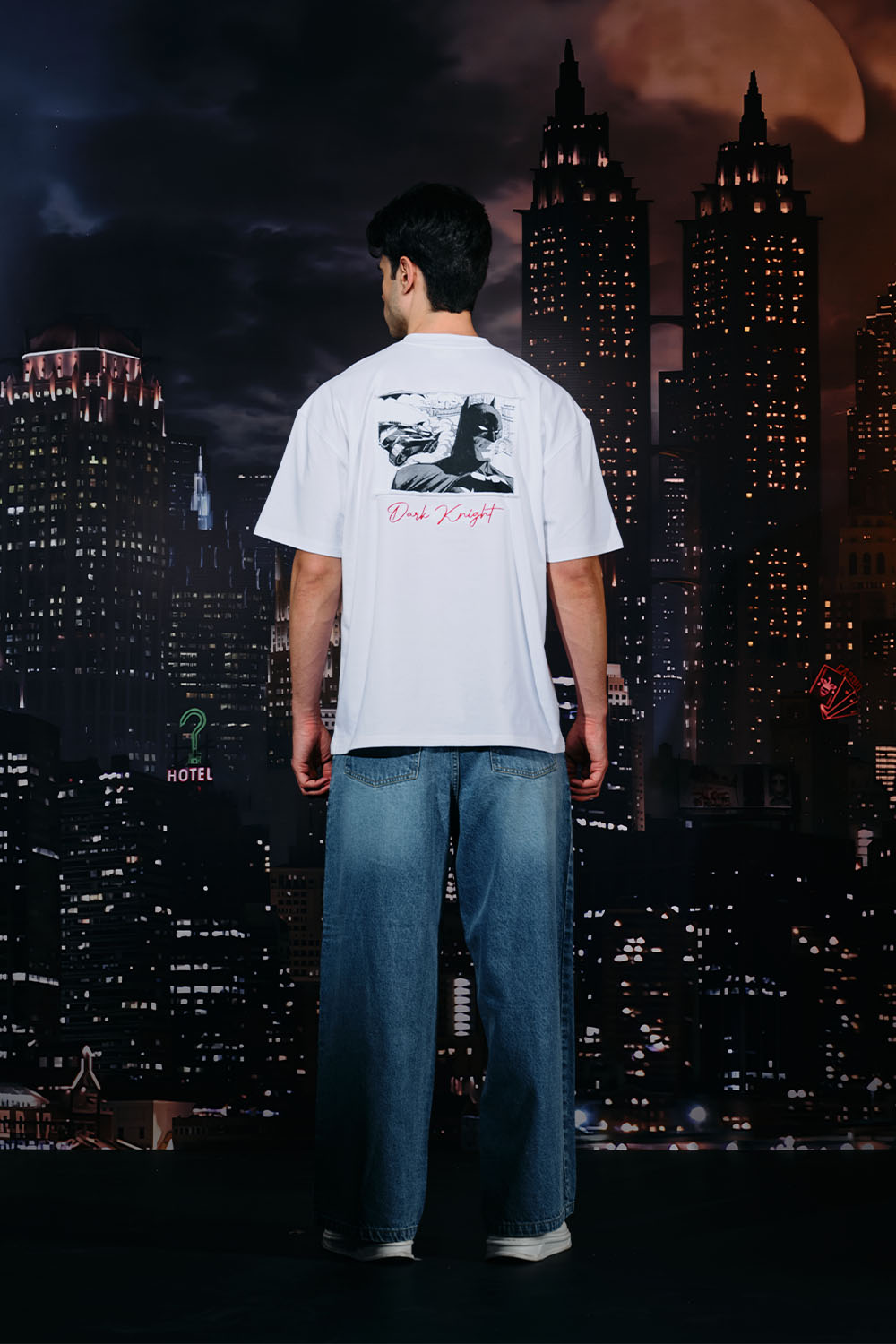 Batman Sonic Oversized T-shirt - BonkersCorner