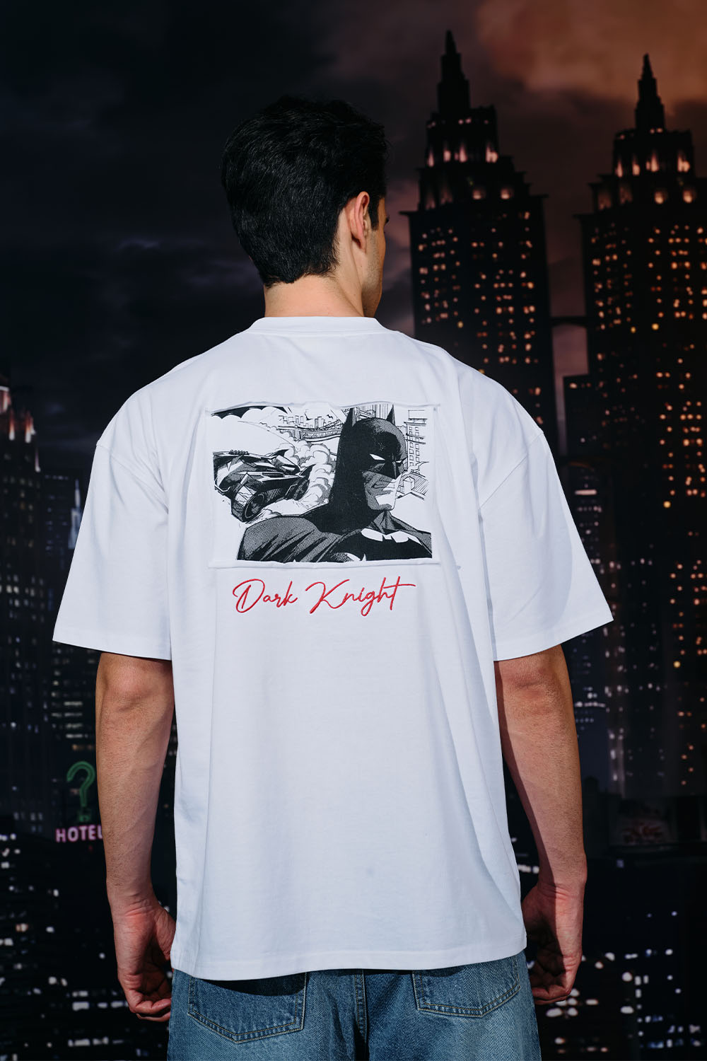 Batman Sonic Oversized T-shirt - BonkersCorner