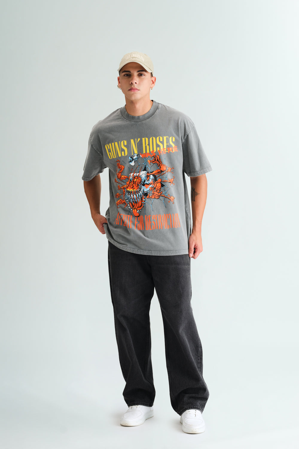 Hard Rock Oversized T-shirt - BonkersCorner