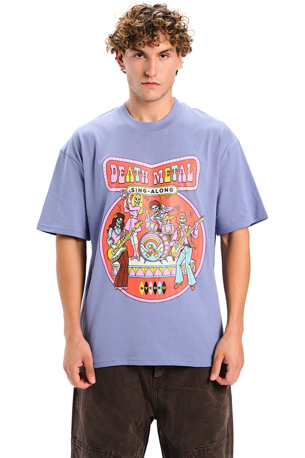 Death Metal Oversized T-shirt - BonkersCorner