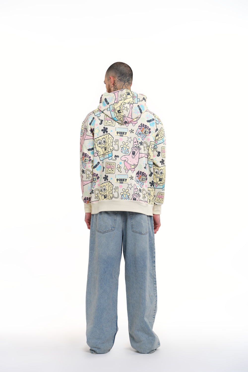 SpongeBob All Over Hoodie - BonkersCorner
