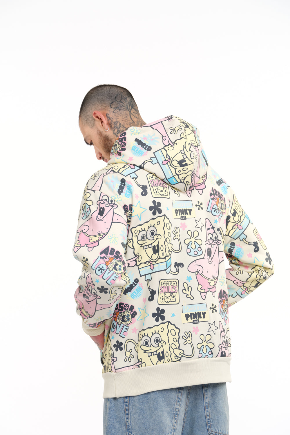 SpongeBob All Over Hoodie - BonkersCorner