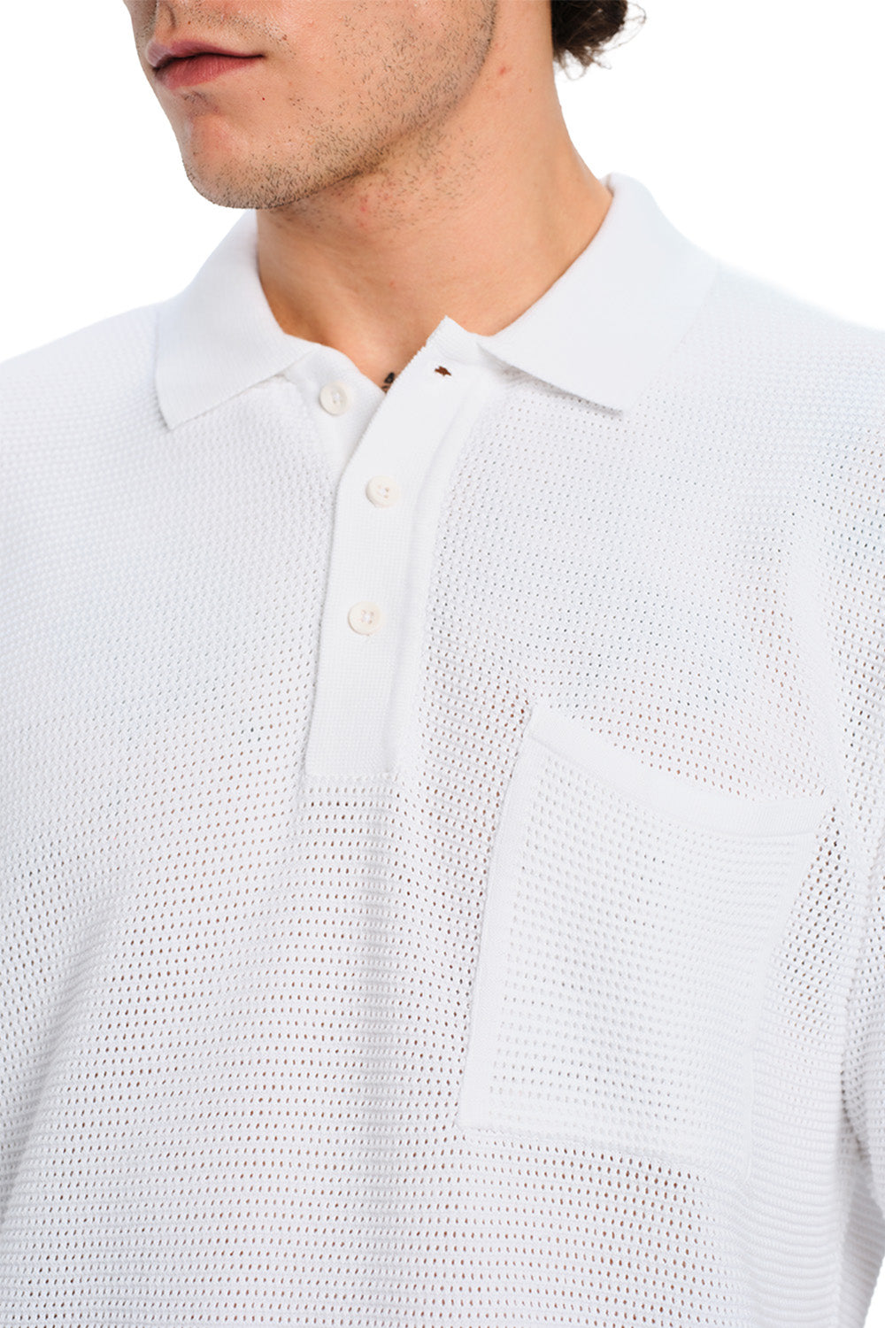 Ace Faded Premium Knit Polo - BonkersCorner