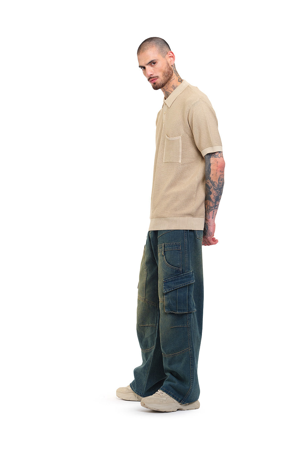 Desert Storm Knit Premium Polo - BonkersCorner