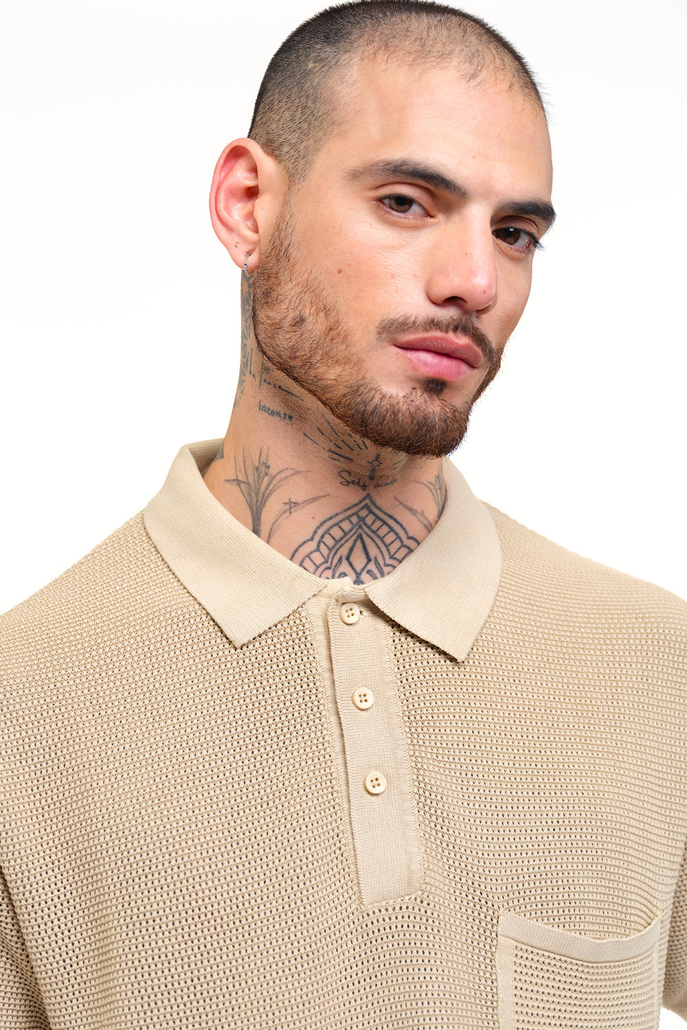 Desert Storm Knit Premium Polo - BonkersCorner