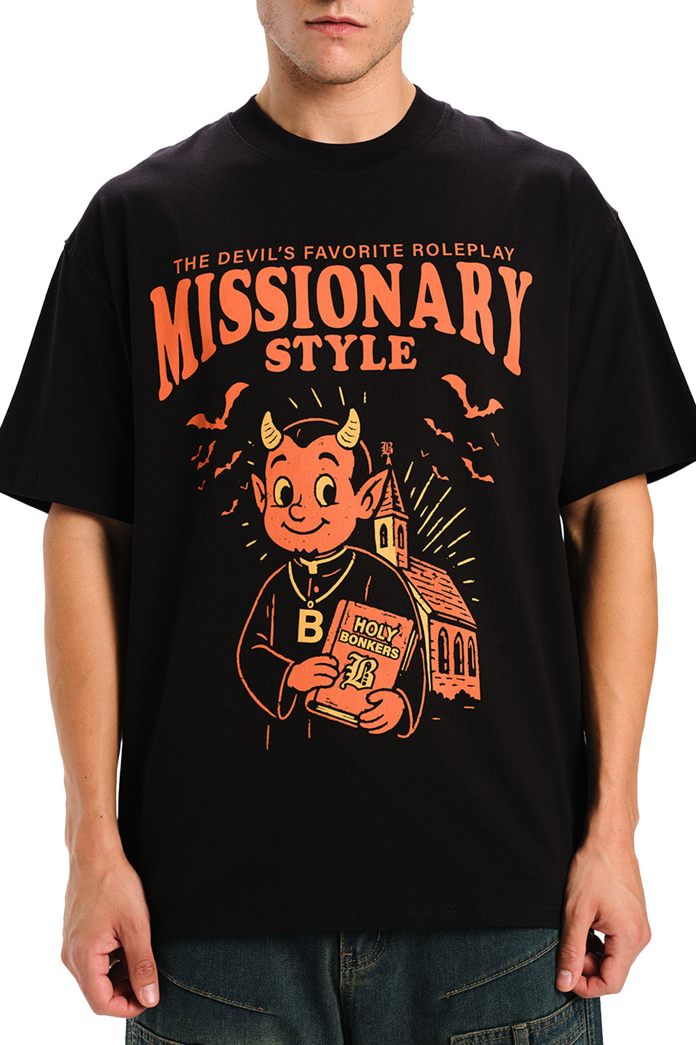 Holy Bonkers Oversized T-shirt - BonkersCorner