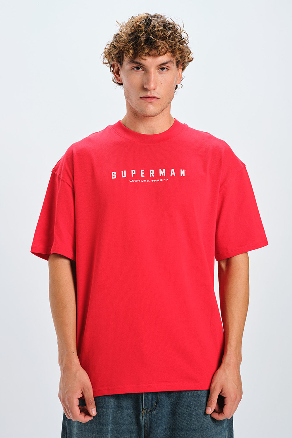 Superman Strength Oversized T-shirt - BonkersCorner