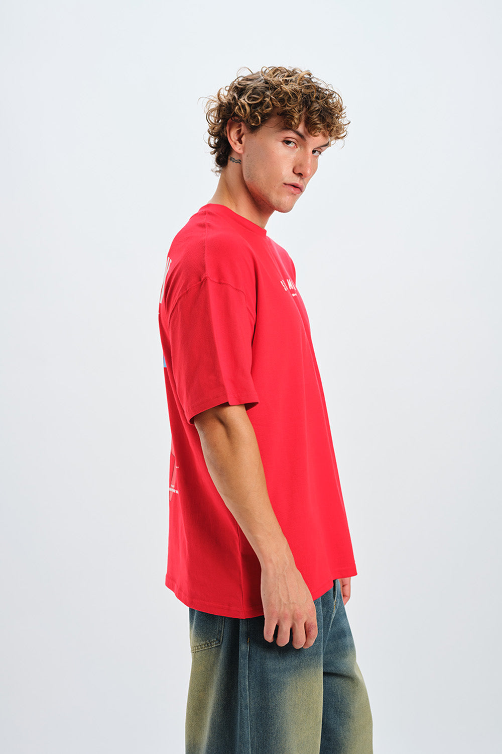 Superman Strength Oversized T-shirt - BonkersCorner