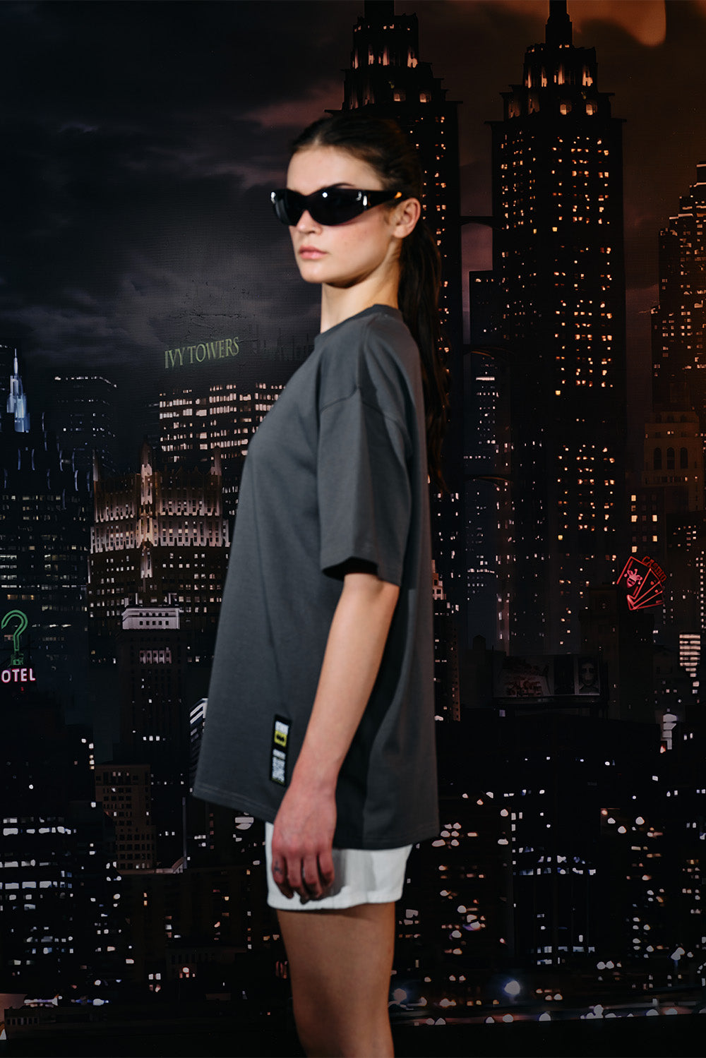 Bat Toon Oversized T-shirt - BonkersCorner