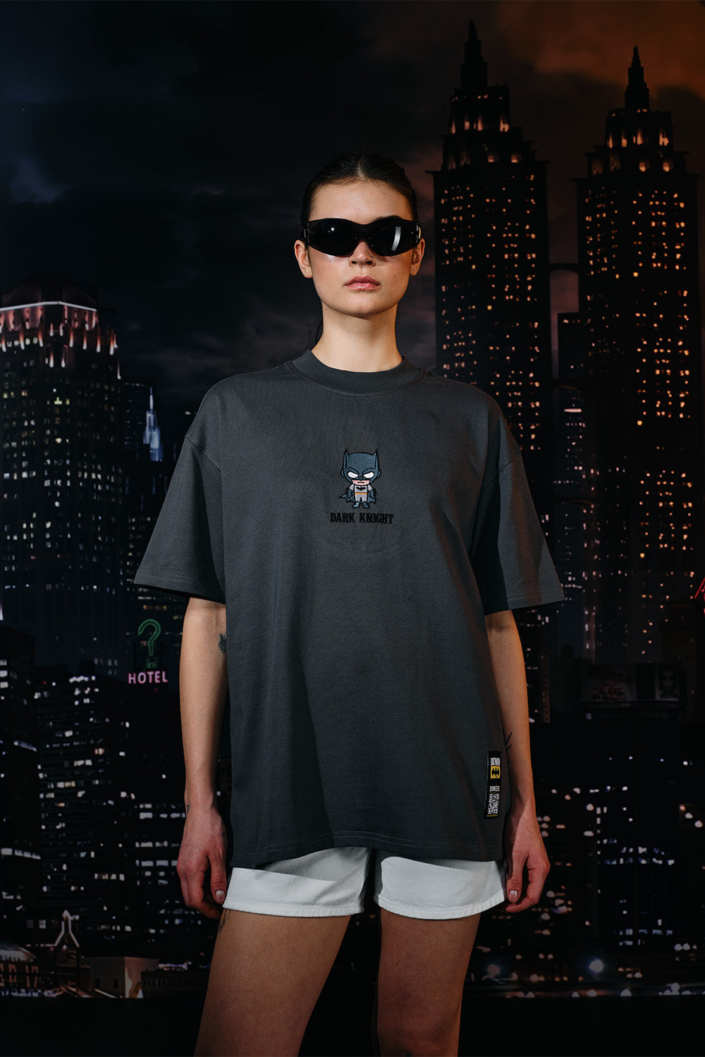 Bat Toon Oversized T-shirt - BonkersCorner