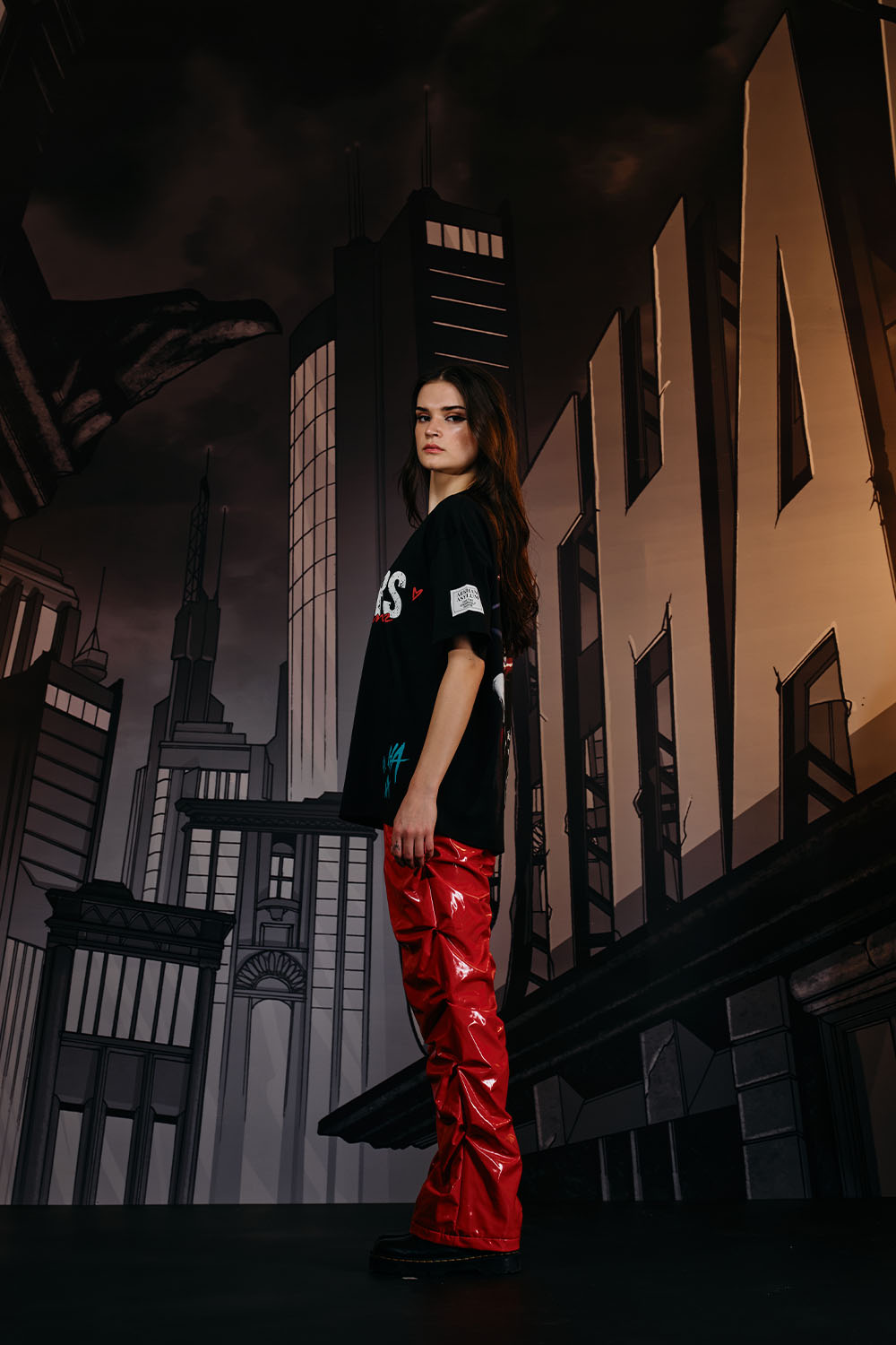 Ace & Queen Oversized T-shirt - BonkersCorner