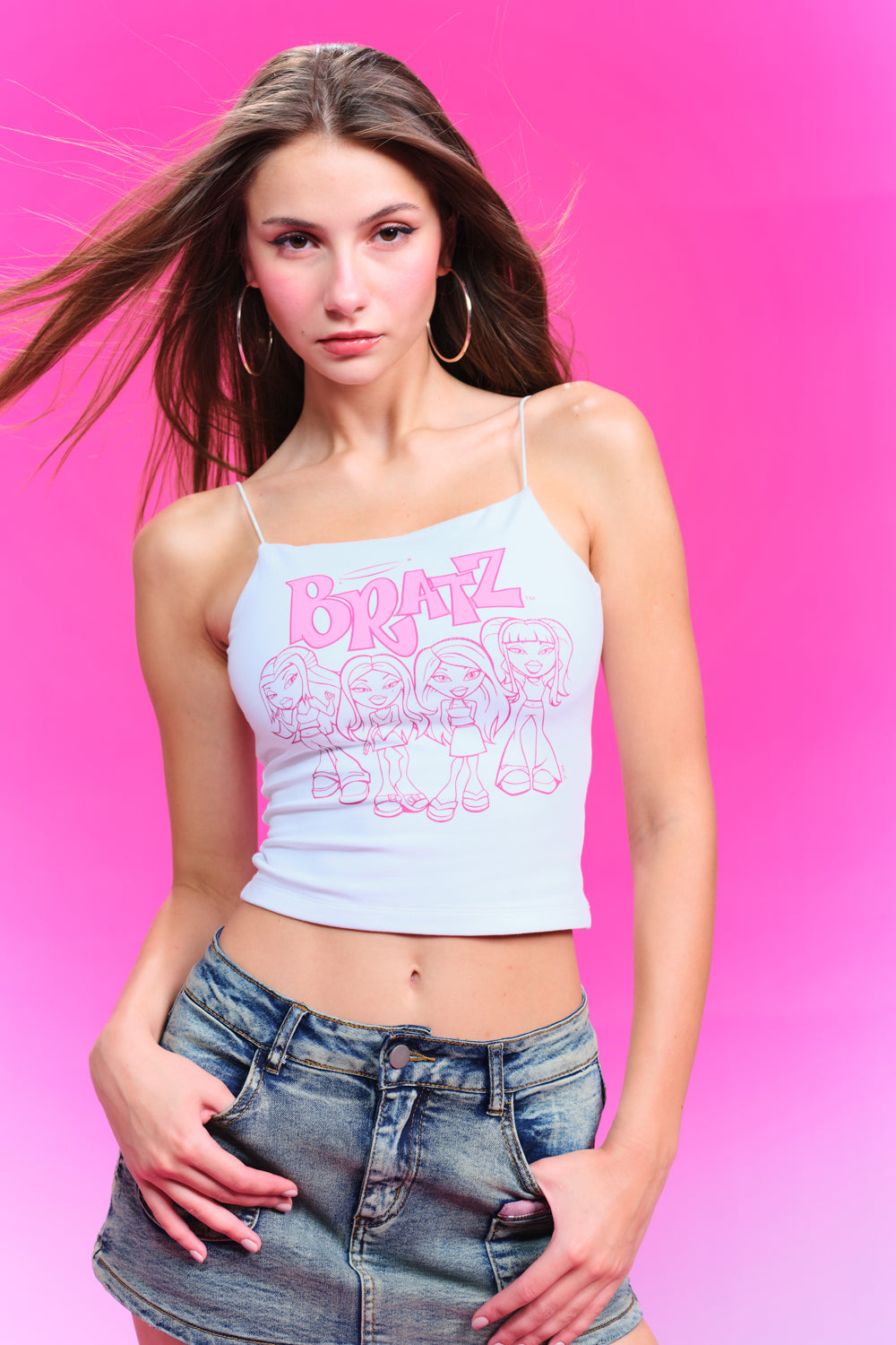 All Bratz Here Strappy Top - BonkersCorner